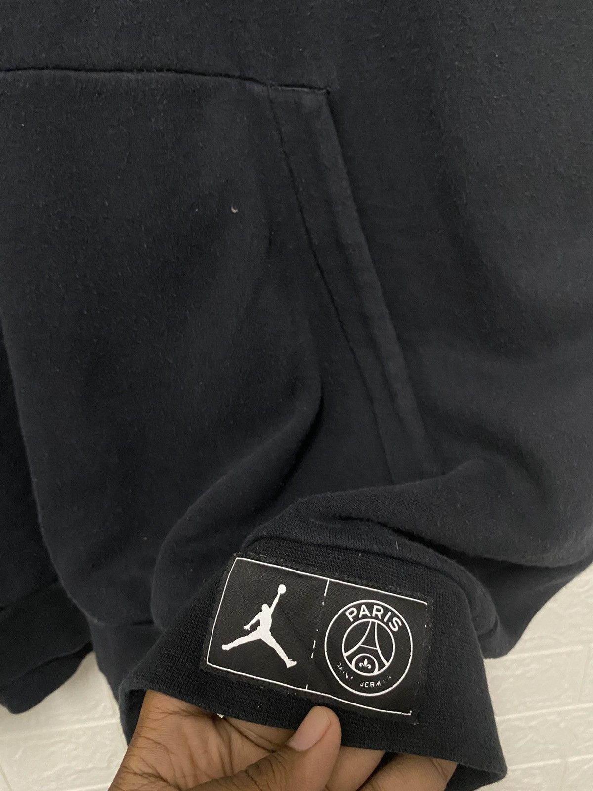 Nike Vintage Nike Air Jordan x PSG Paris Saint Germain Hoodie Size US XXL / EU 58 / 5 - 3 Thumbnail