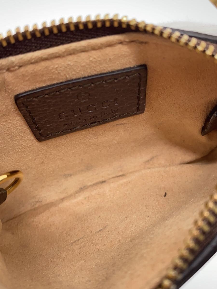 Gucci Gucci GG Monogram Ophidia Supreme Web Key Case Beige Size ONE SIZE - 4 Thumbnail