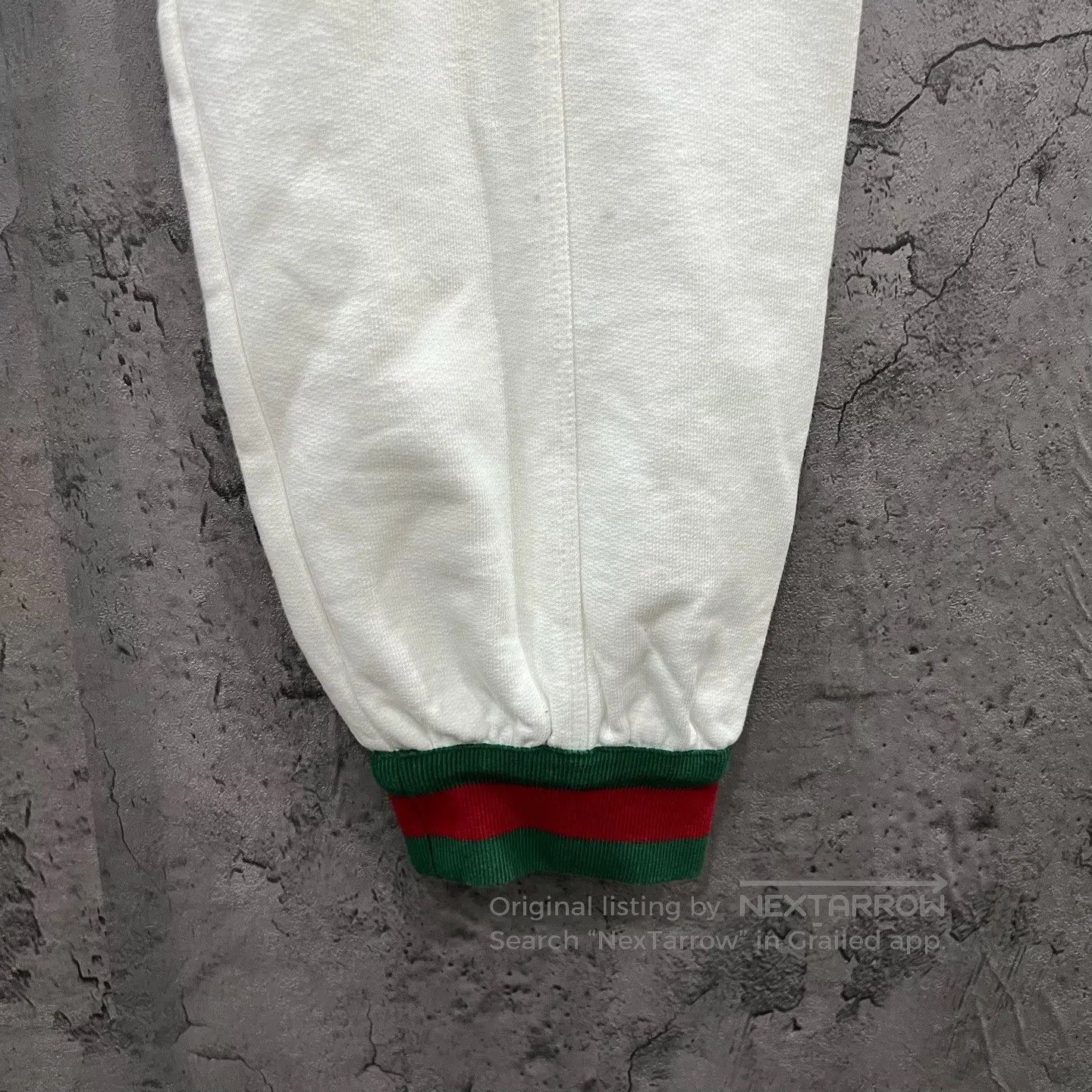 Gucci Guicci size L Red and Green Braided Double G Sport Pants| Size US 27 - 4 Thumbnail