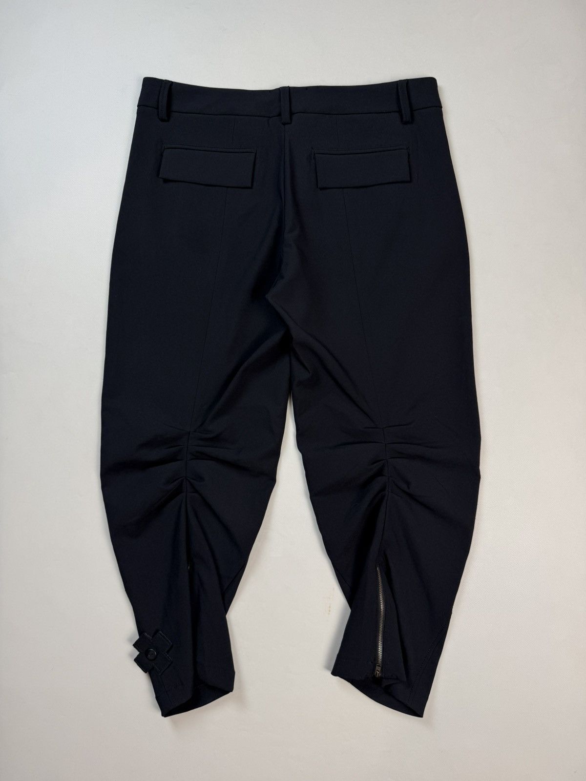 Other PLU ++ Ladies Avant-Garde Ankle Zip Lagenlook Pants Trousers Size 30" / US 8 / IT 44 - 15 Thumbnail