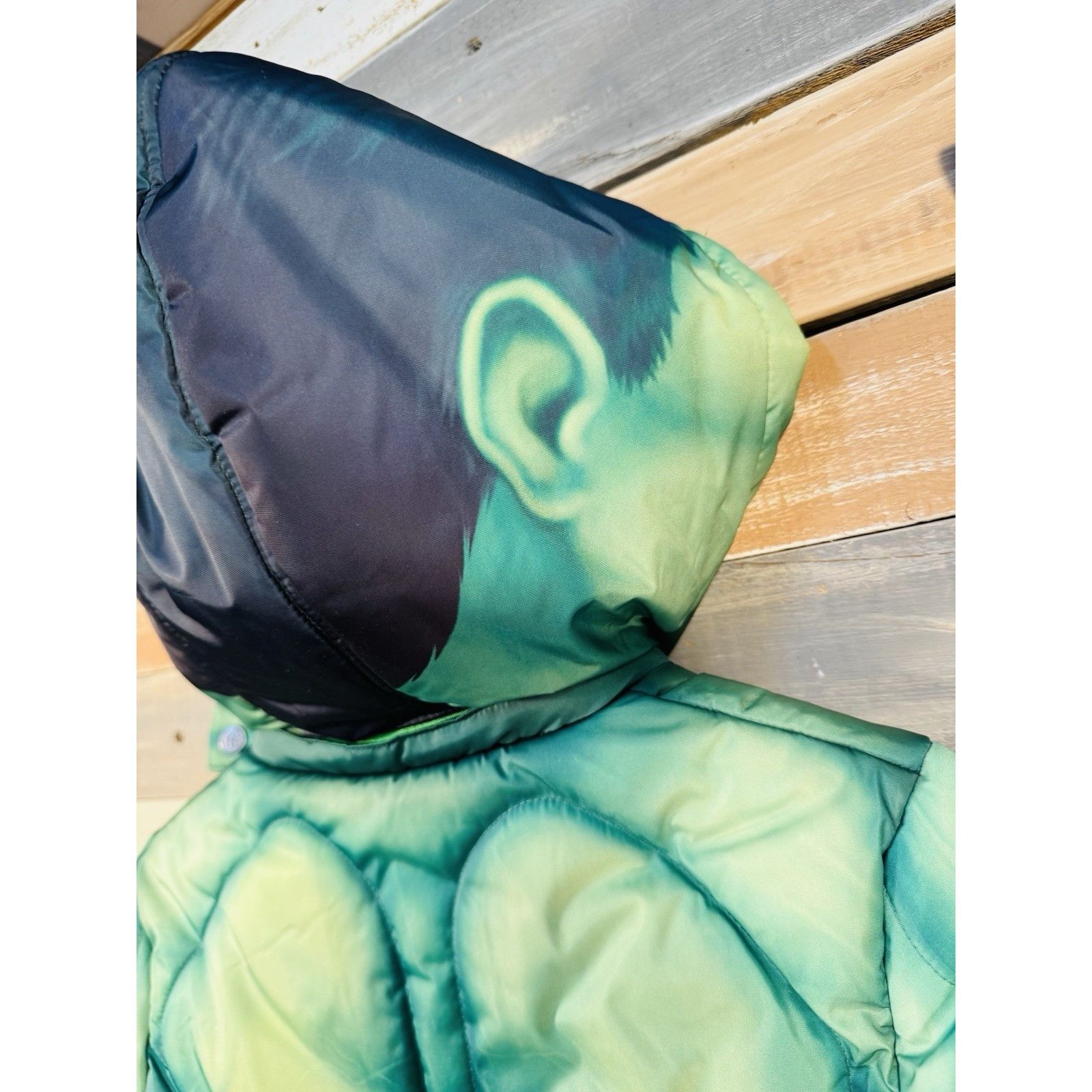 Marvel Comics Fun Wear Marvel HULK Kids Boys Lightweight Puffy Puffer Jack Size US S / EU 44-46 / 1 - 4 Thumbnail