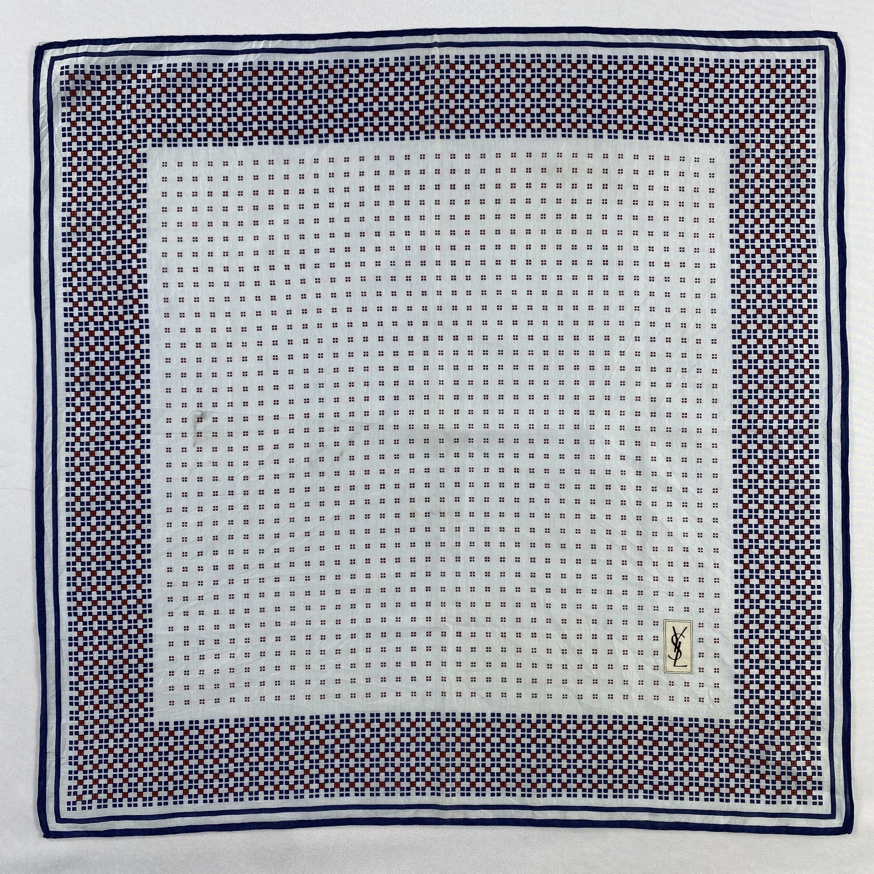 Yves Saint Laurent Neckerchief / Handkerchief-P859