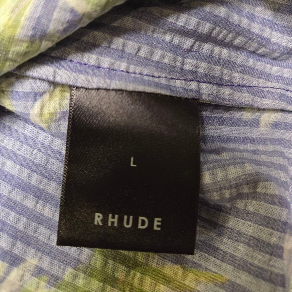 Rhude Rhude Hawaiian Shirt L NWT Size US L / EU 52-54 / 3 - 3 Thumbnail