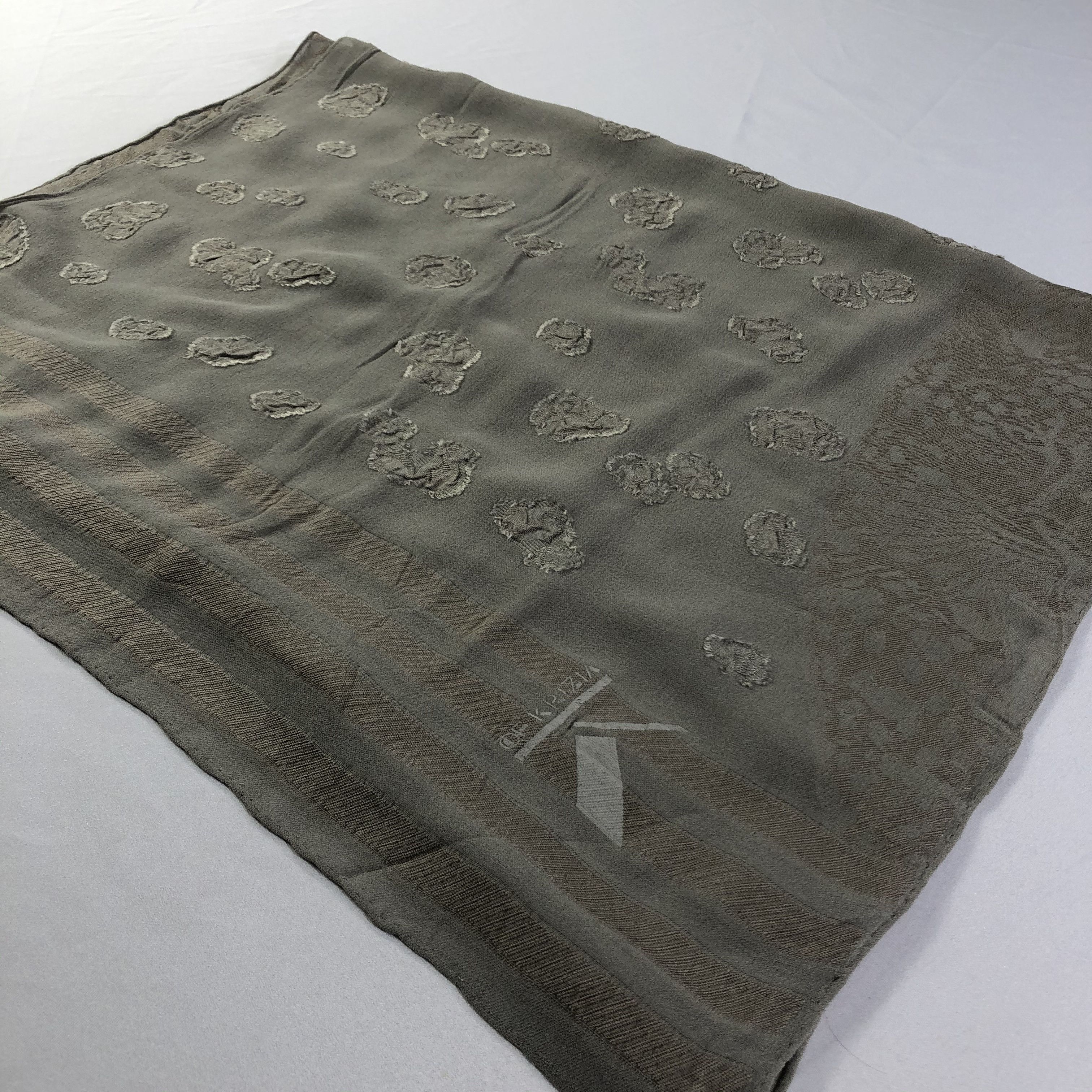 Krizia Uomo × Vintage Vintage Krizia Uomo Silk Scarf Size ONE SIZE - 4 Thumbnail