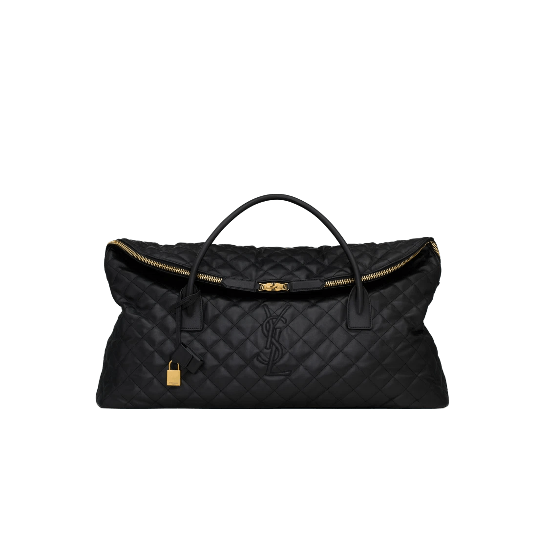 Saint Laurent Paris o1b1hav110525 Size: OS / Es Giant Travel Bag in Leather Size ONE SIZE - 1 Thumbnail