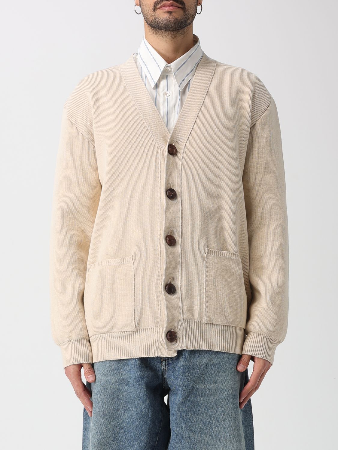 Golden Goose Golden Goose Sweater Men Beige Size US XL / EU 56 / 4 - 1 Thumbnail