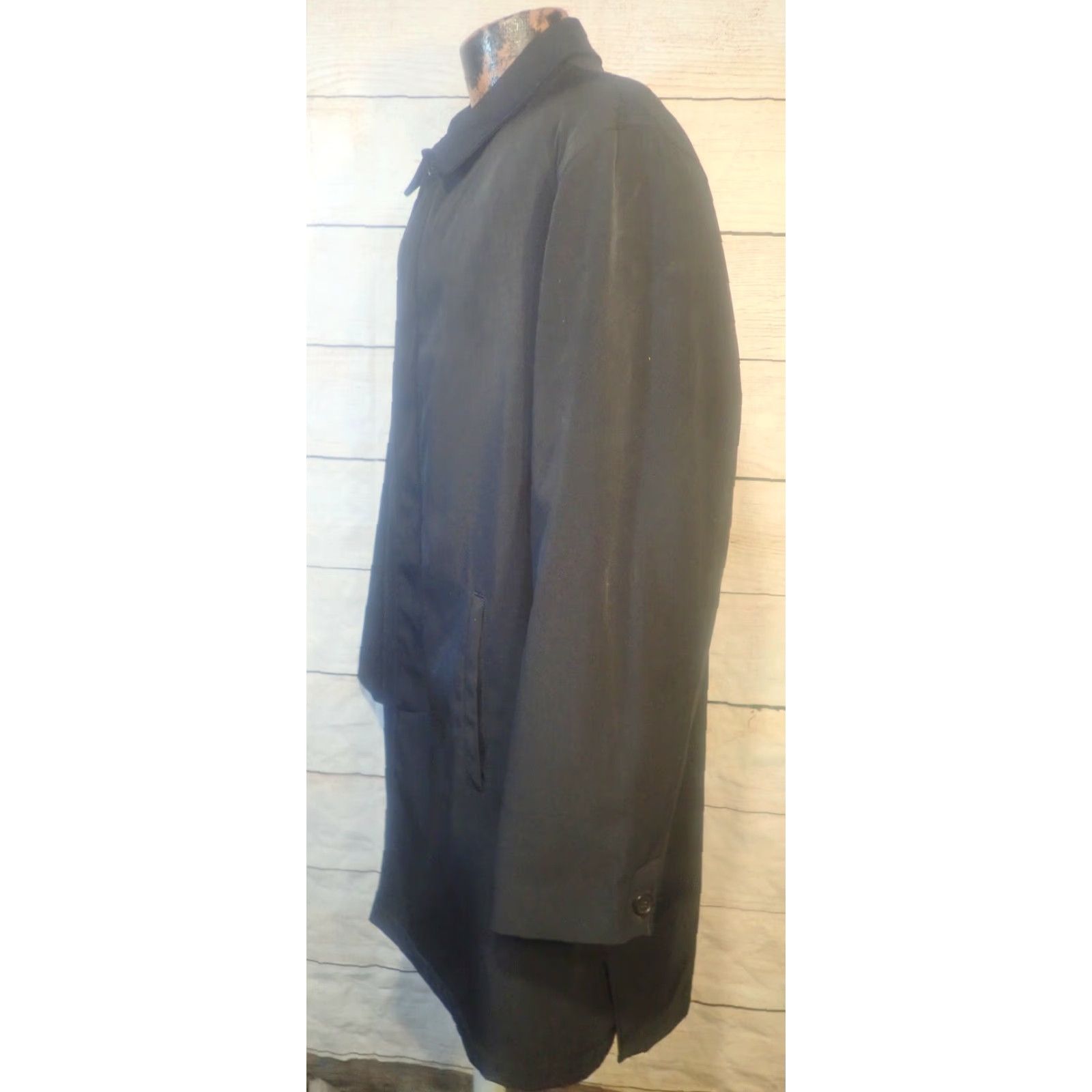 Ralph Lauren Ralph Lauren Coat Mens Large Black Rain Stain Repellent Lining Removable Lining Size US L / EU 52-54 / 3 - 2 Thumbnail