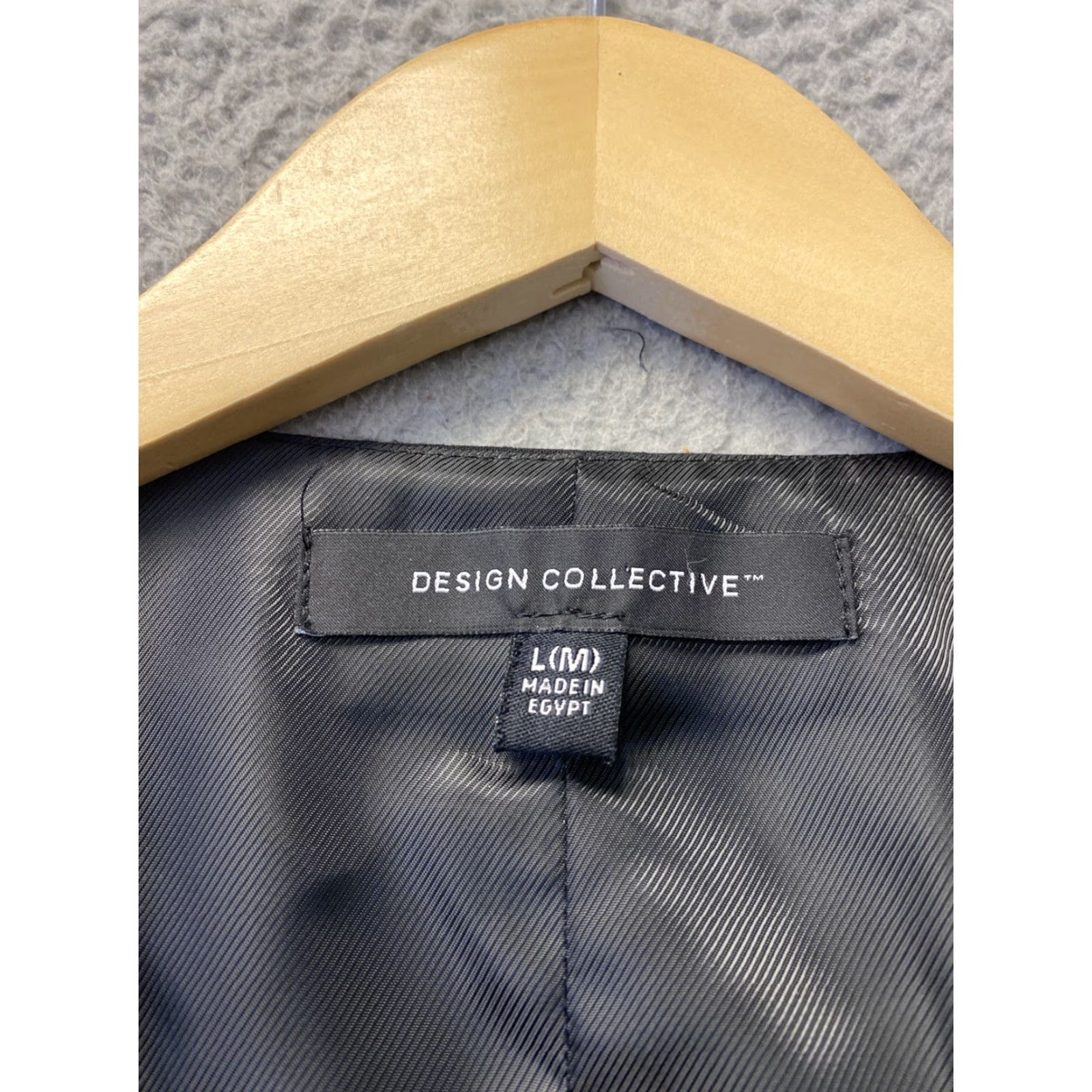 Vintage Design Collective Vest Waistcoat Mens Large Black Pockets V-Neck 131-17 Size US L / EU 52-54 / 3 - 2 Thumbnail