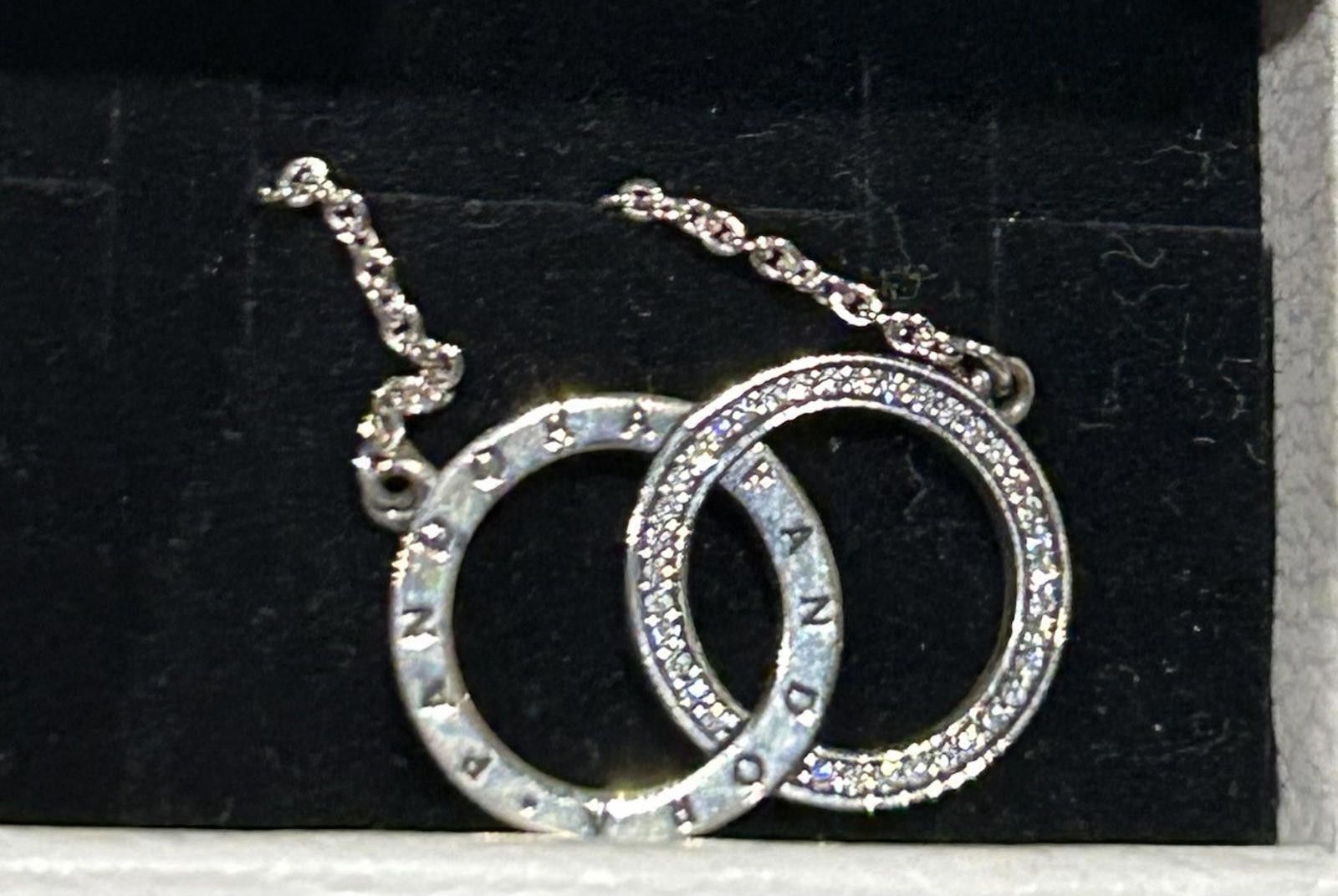 pandora PANDORA NECKLACE STERLING SILVER CUBIC ZIRCONIA ALE S925 Size ONE SIZE - 1 Thumbnail