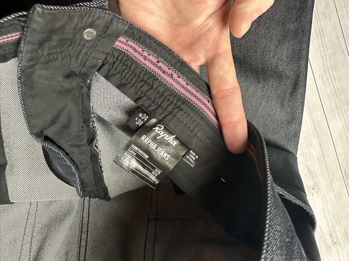 Rapha × Vintage Rapha denim jeans cycling rare logo size 34/34 Size US 34 / EU 50 - 6 Thumbnail