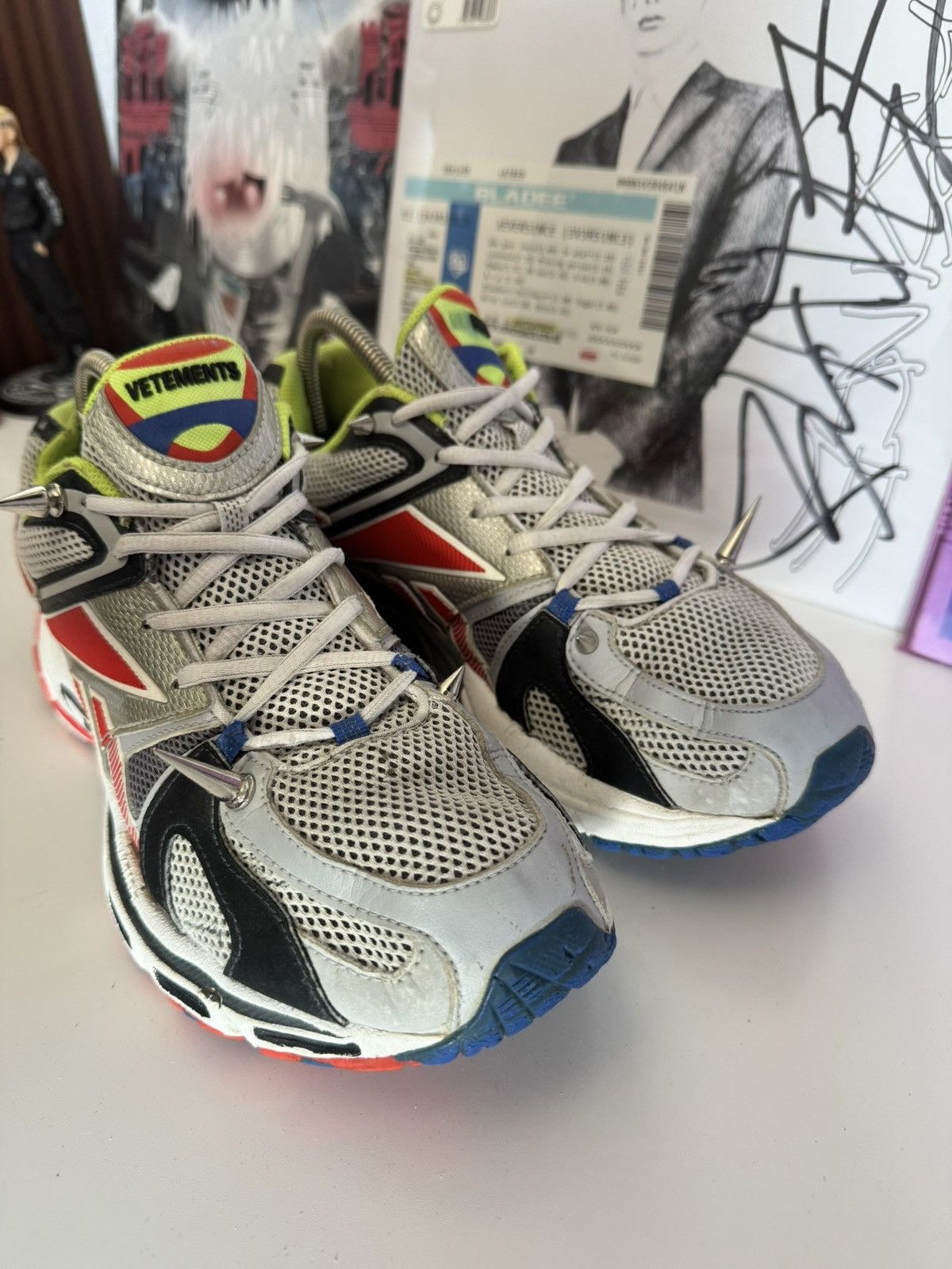 Vetements Vetements x Reebok Spike Runner 200 Sneakers Archive Luxury Size US 8.5 / EU 41-42 - 3 Thumbnail