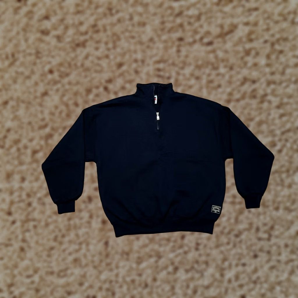 Russell Athletic 4. "Navy Blue Sweatshirt" is added for clarity Size US XXL / EU 58 / 5 - 1 Thumbnail