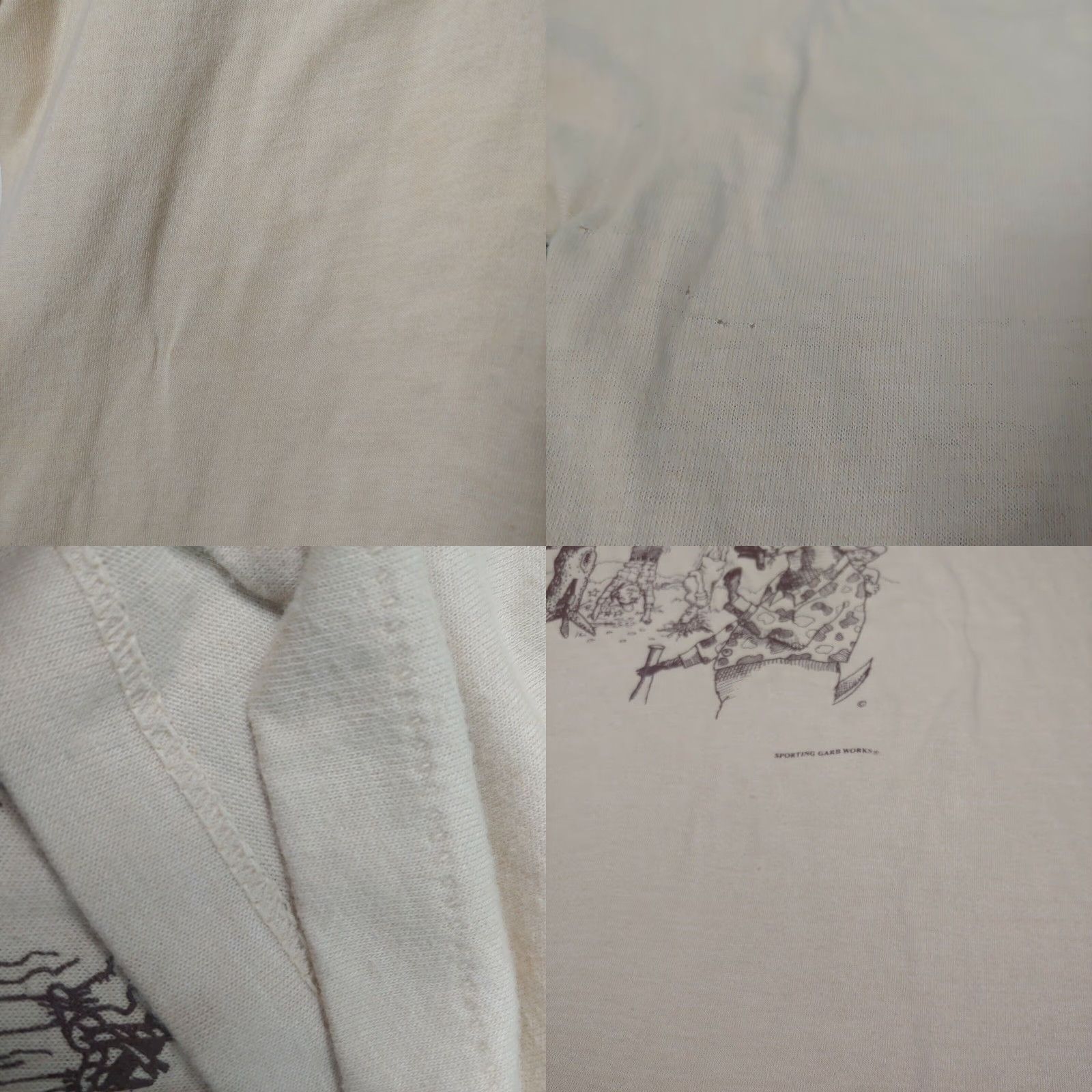 Vintage VINTAGE Hunter T Shirt Single Stitch Tan Deer Smoking Hunting Camp Funny Graphic Size US L / EU 52-54 / 3 - 8 Thumbnail