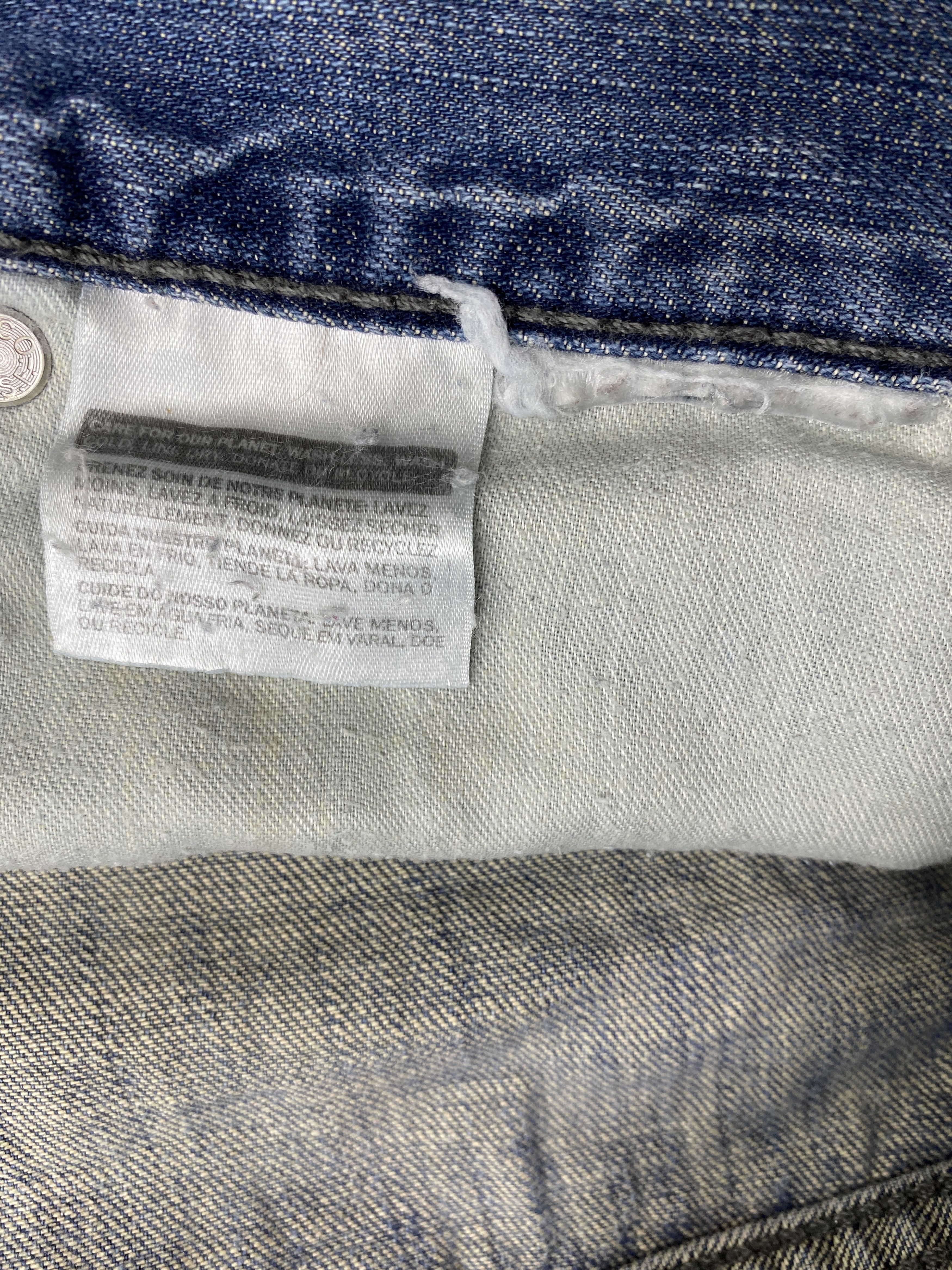 Levi's × Vintage Vintage Levi's 514 Faded Blue Jeans Size US 37 - 7 Thumbnail