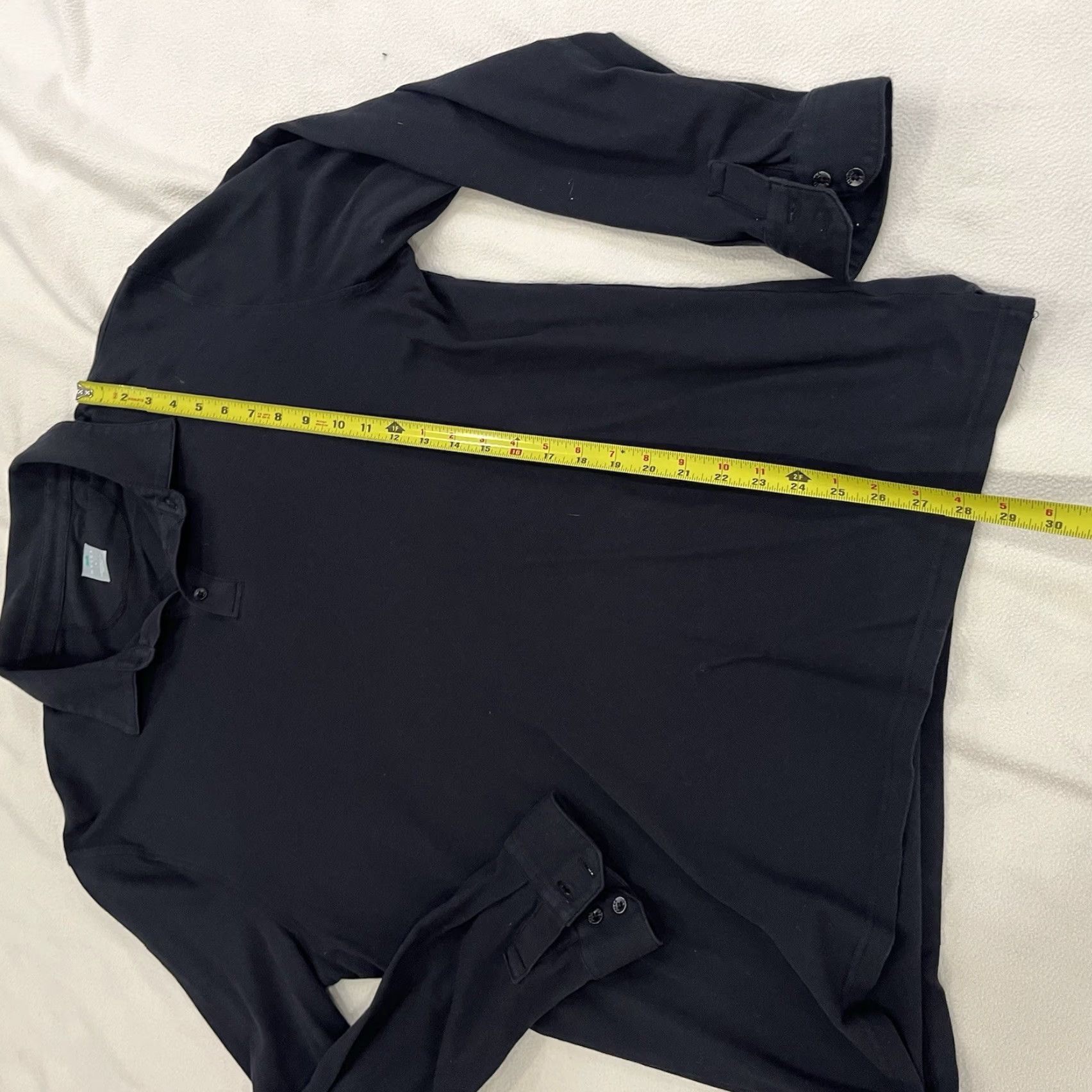 Vintage Myles Black Long Sleeve Polo Shirt XL Mens Size XL Polo Shirt Black Long Sleeve Myles Make Moves Size US XL / EU 56 / 4 - 6 Thumbnail