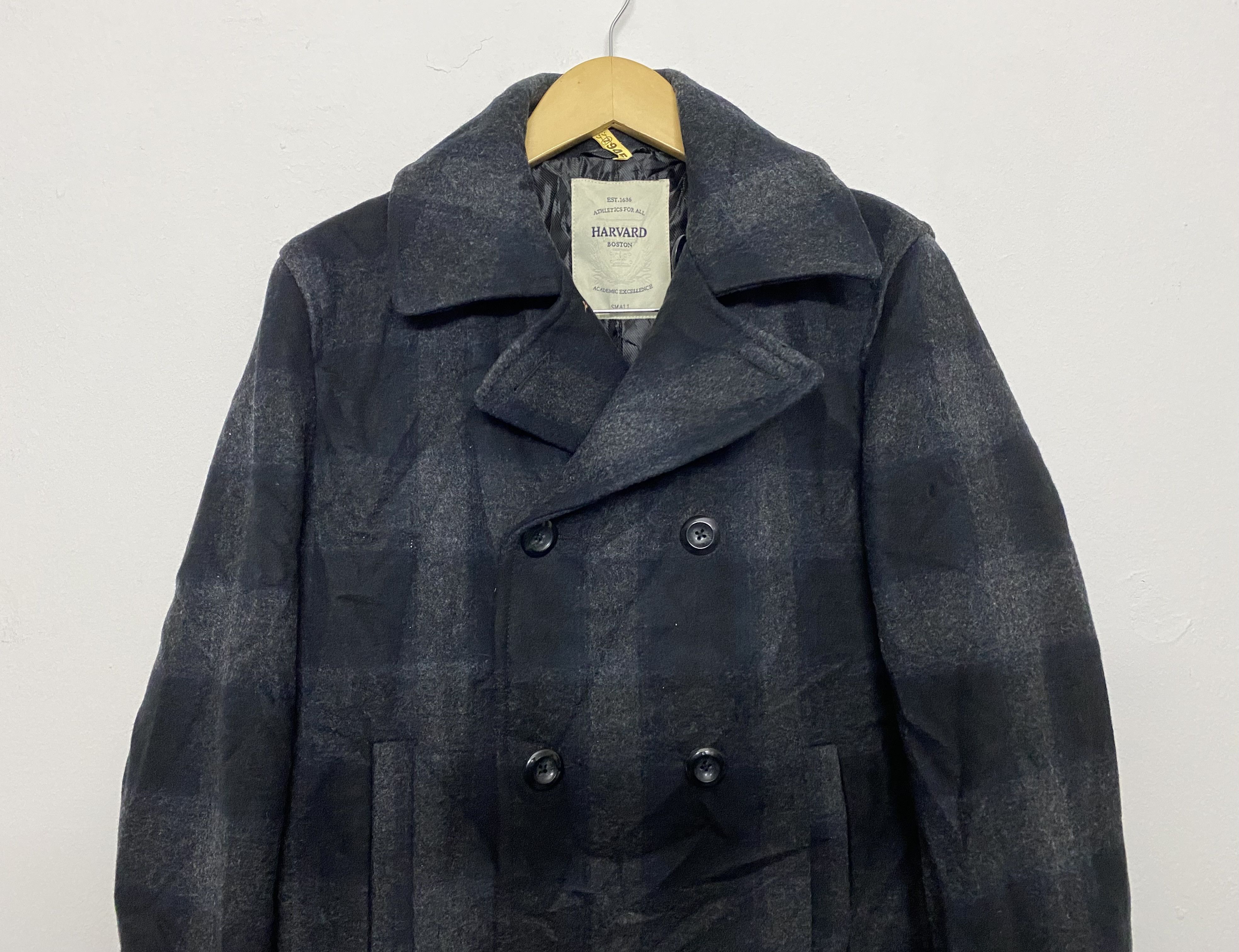 Other Havard Hoston Double Breast Checkered Wool Jacket Size US S / EU 44-46 / 1 - 3 Thumbnail
