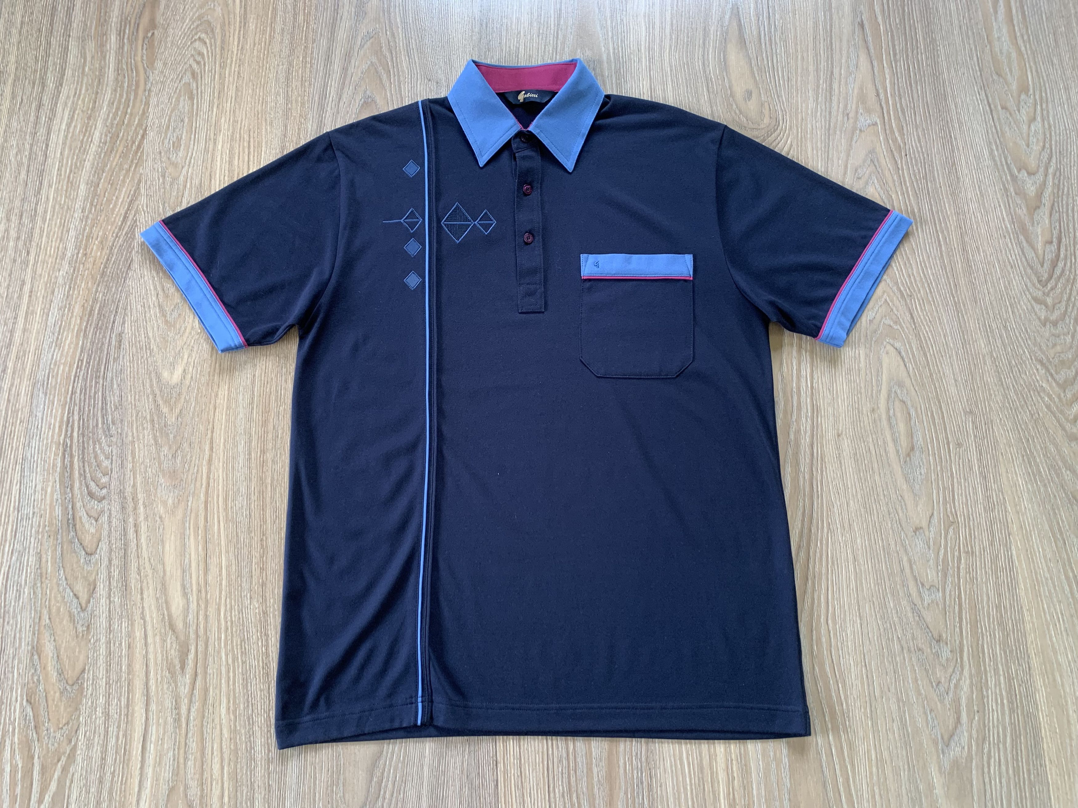Gabicci × Vintage Vintage Gabicci Cotton Polo T-Shirt Size US M / EU 48-50 / 2 - 2 Thumbnail