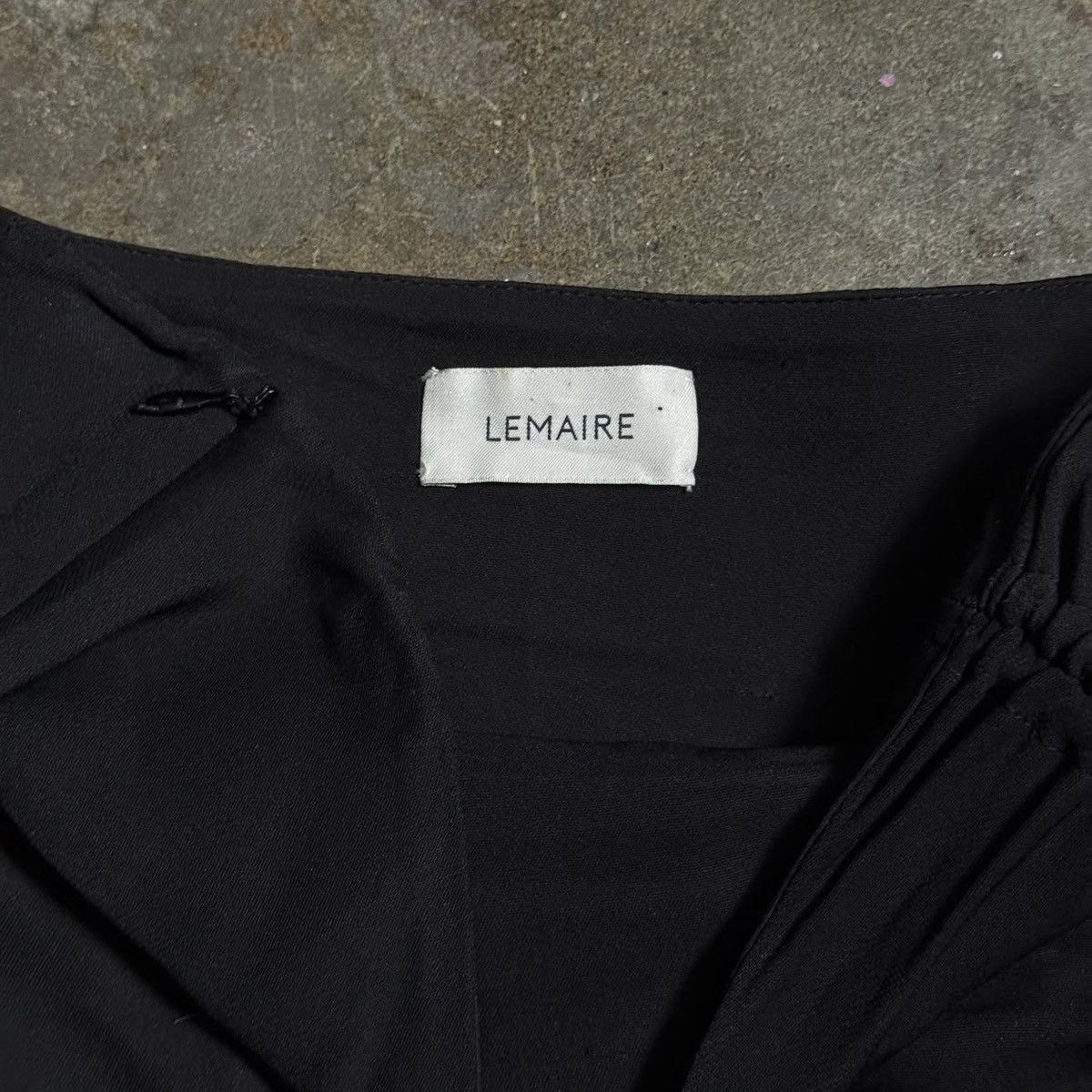 Lemaire LEMAIRE SIDE SLIT MAXI SKIRT - BLACK - S Size 26" / US 2 / IT 38 - 6 Thumbnail