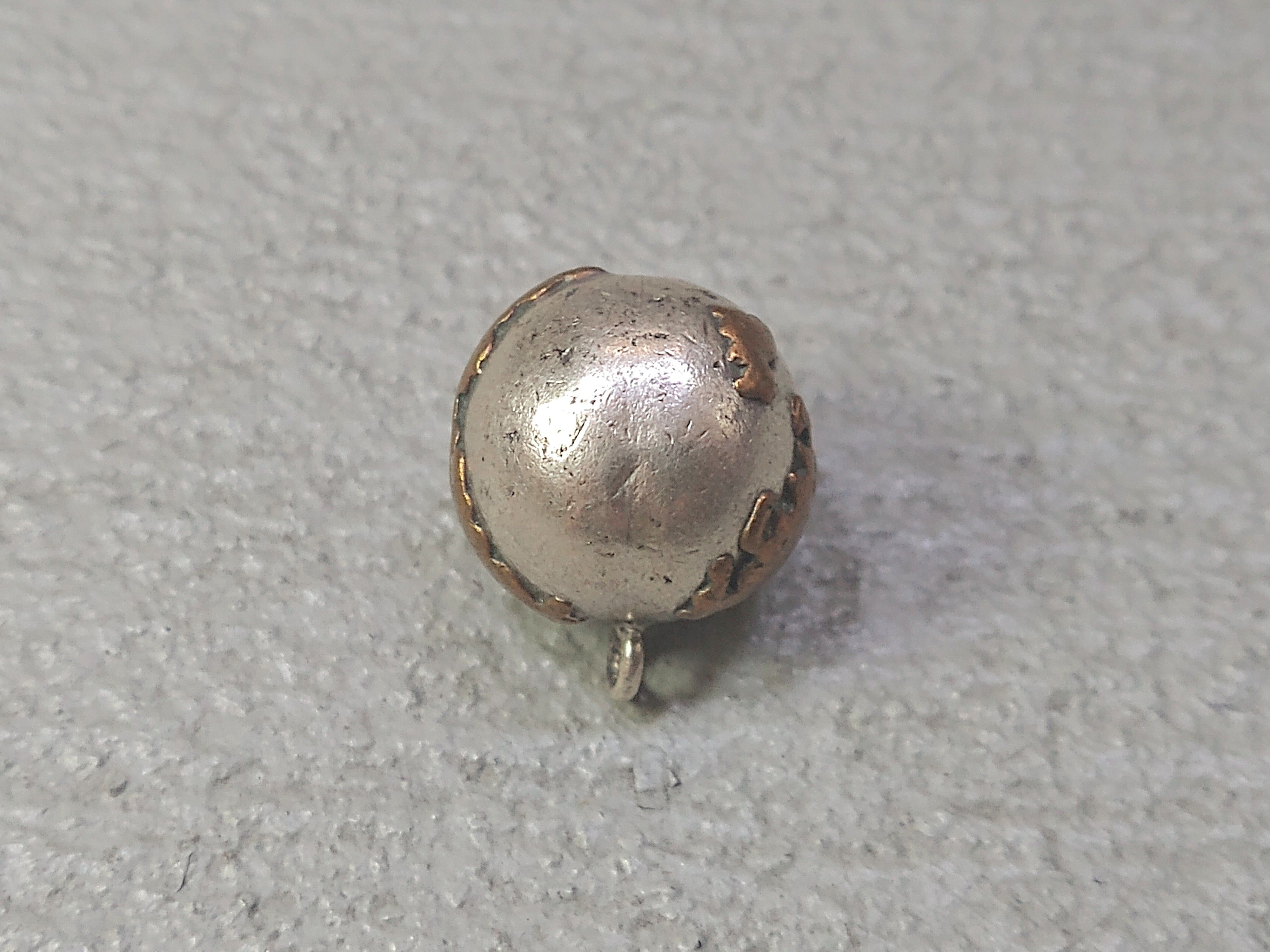 Jewelry × Vintage Vintage Sterling Silver Pendant Earth World Chime Brass Size ONE SIZE - 7 Thumbnail