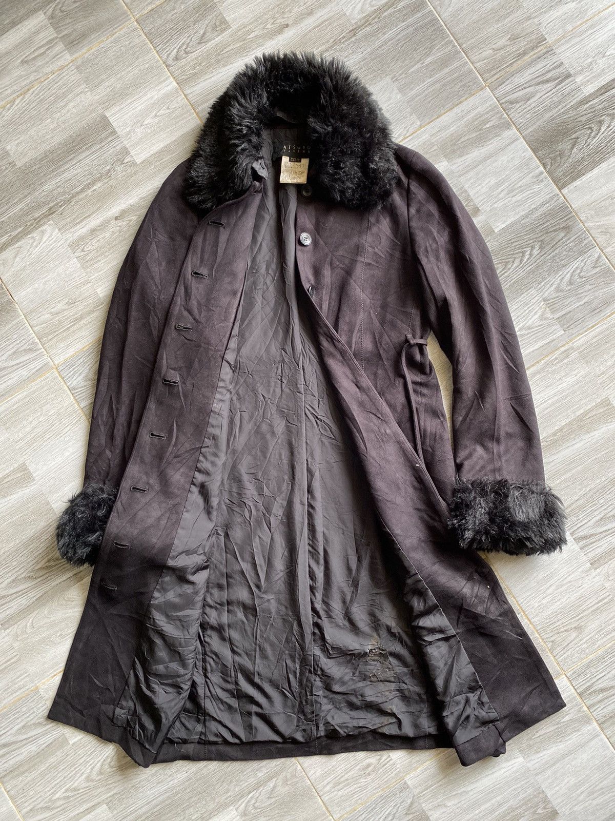 ATSURO TAYAMA × Designer × Japanese Brand Atsuro Tayama Trench Coat Size S / US 4 / IT 40 - 4 Thumbnail