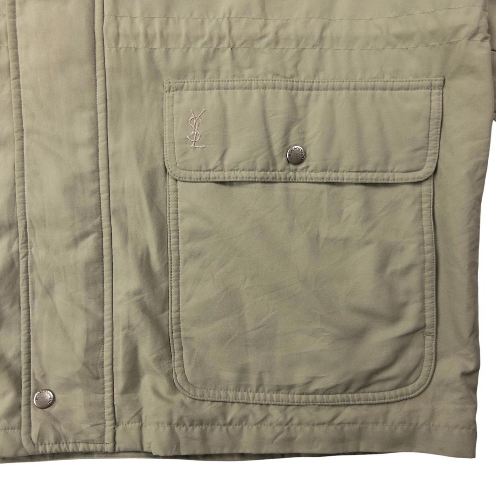 Yves Saint Laurent Vintage YSL Yves Saint Laurent Zip Up Jacket Size L Size US L / EU 52-54 / 3 - 6 Thumbnail