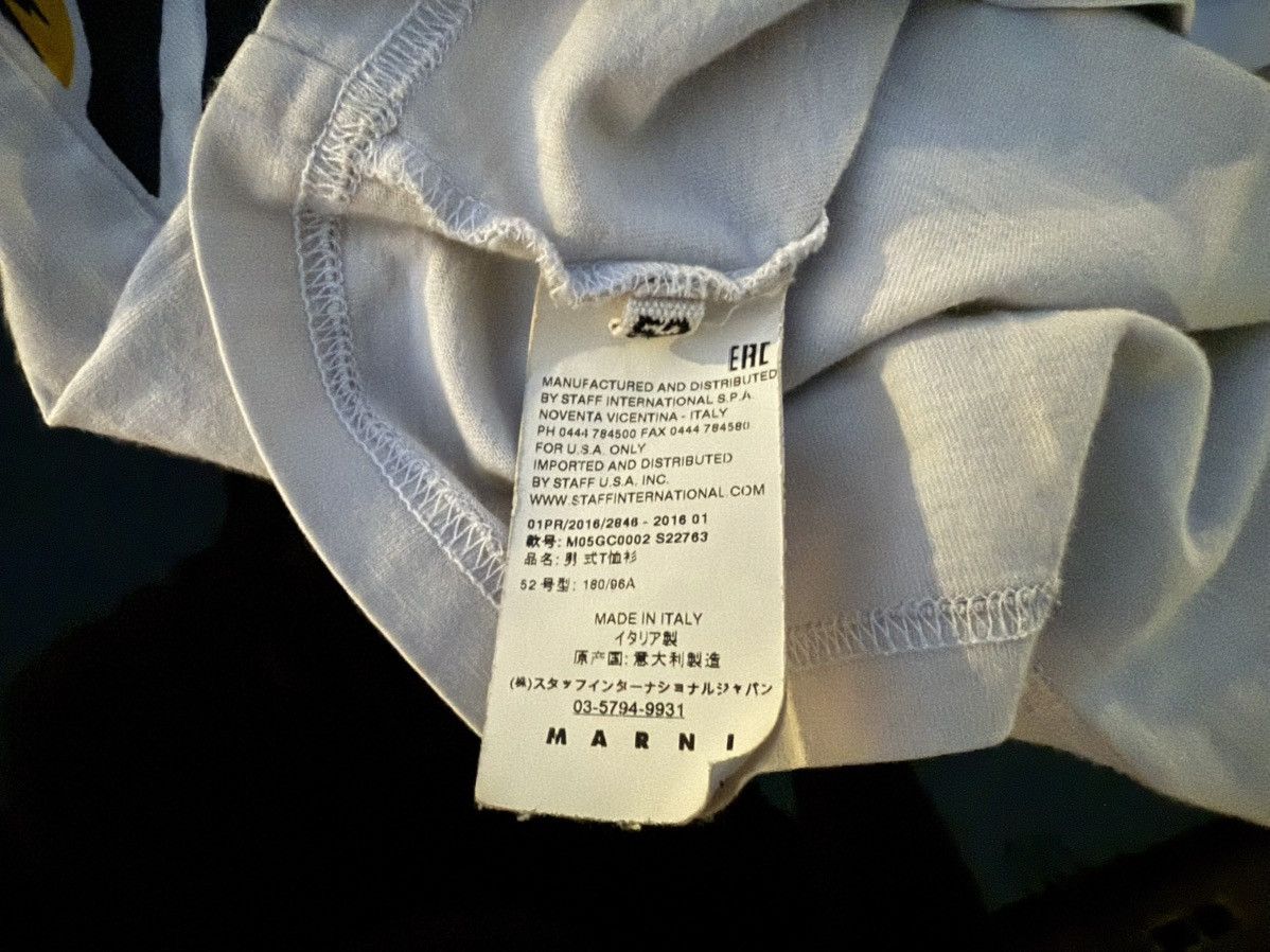 Marni Marni Flowers Multi T shirt Size US L / EU 52-54 / 3 - 5 Thumbnail