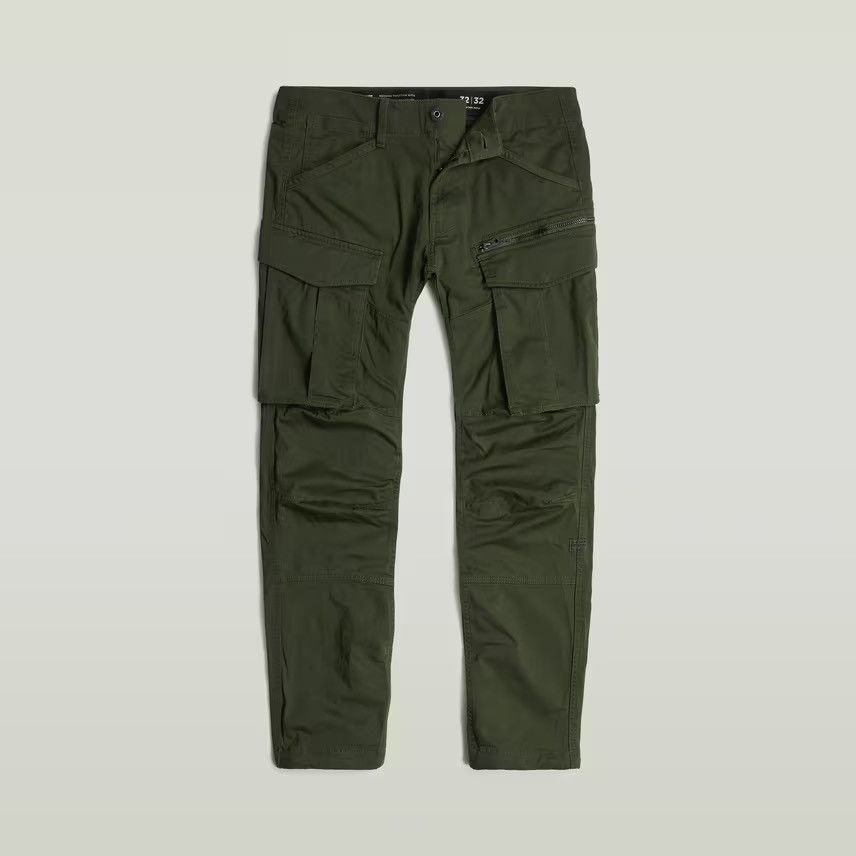 Japanese Brand × Vintage G-Star RAW Rovic Zip 3D Regular Tapered Cargo Pants Size US 28 / EU 44 - 1 Thumbnail