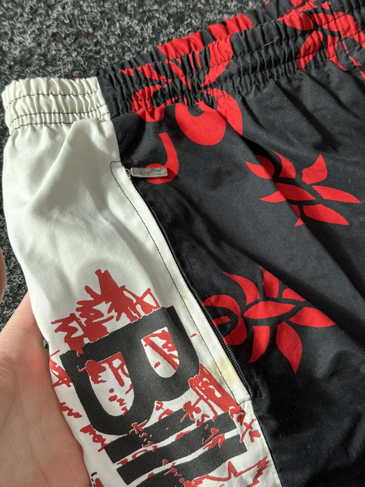 Billabong × Vintage 🚨Vintage BILLABONG OVER PRINT FLOWER Japanese Surf Shorts Size US 32 / EU 48 - 7 Thumbnail