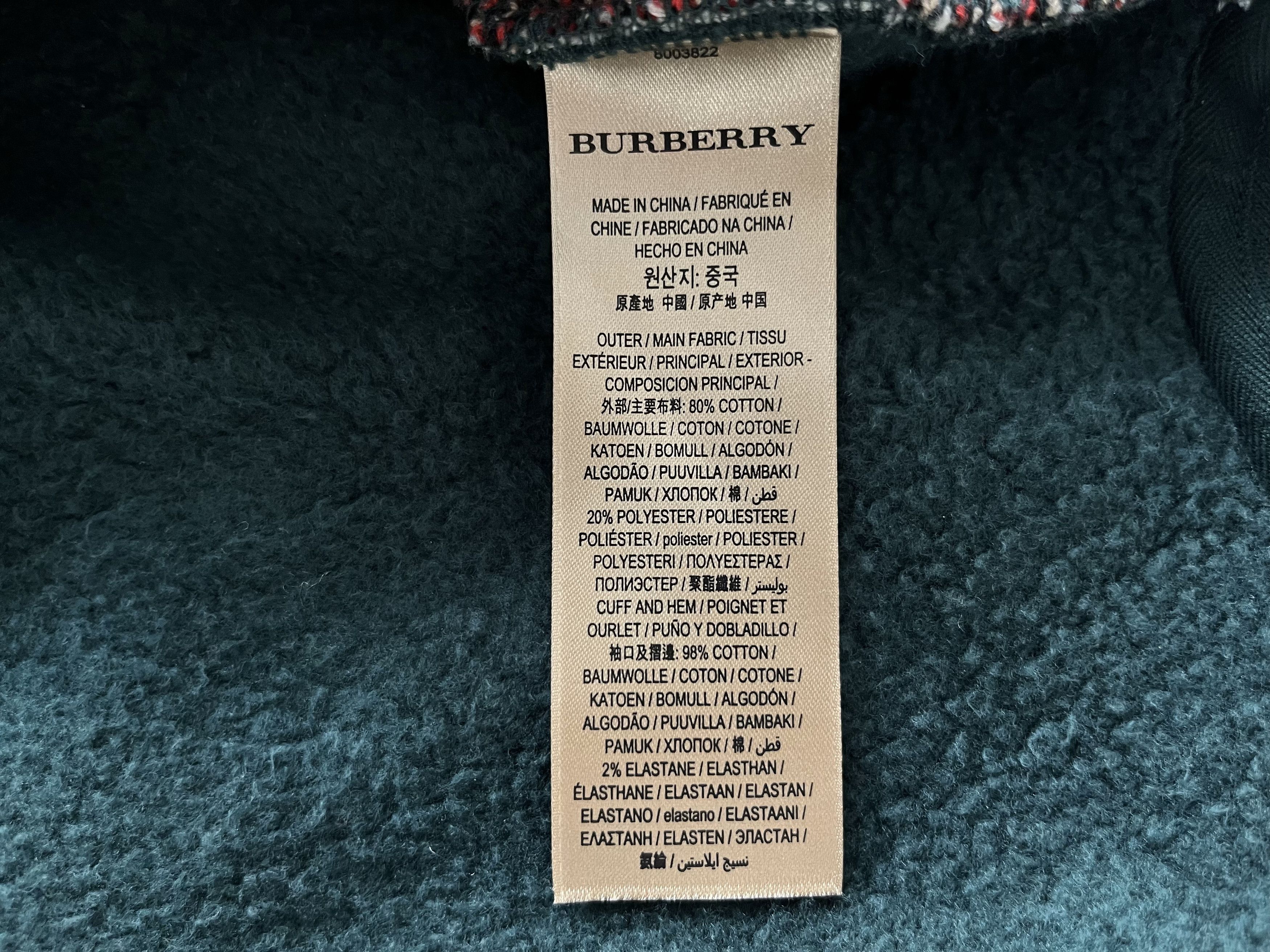 Burberry House Music Intarsia Jersey Hoodie Size US S / EU 44-46 / 1 - 5 Thumbnail