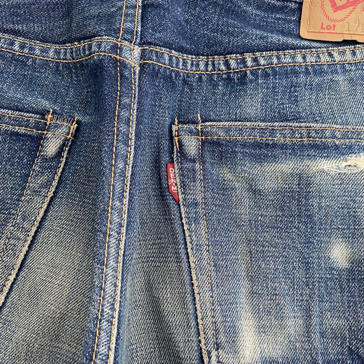 Denime Vintage 90’s Denime Japan Faded Blue Selvedge Jeans Size US 32 / EU 48 - 15 Thumbnail