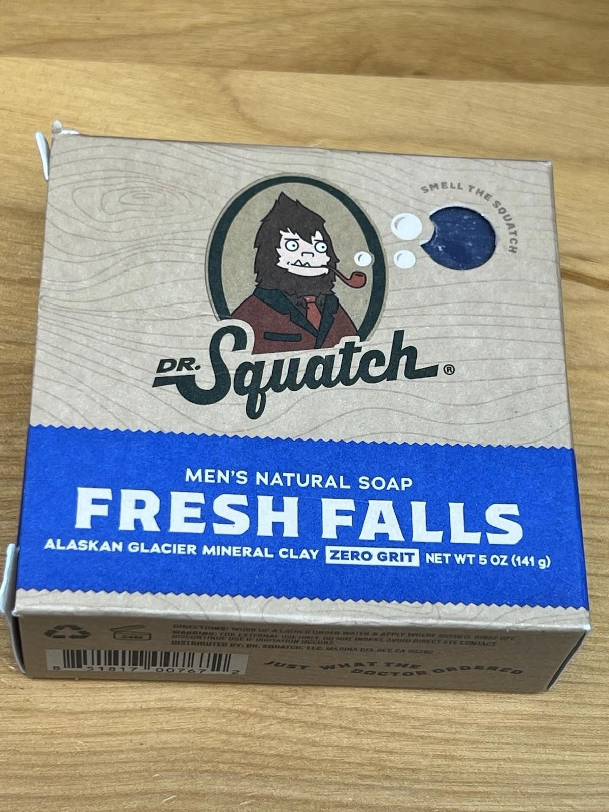 Other Dr Squatch Men's Natural Soap Fresh Falls 5 oz bar Size ONE SIZE - 1 Thumbnail