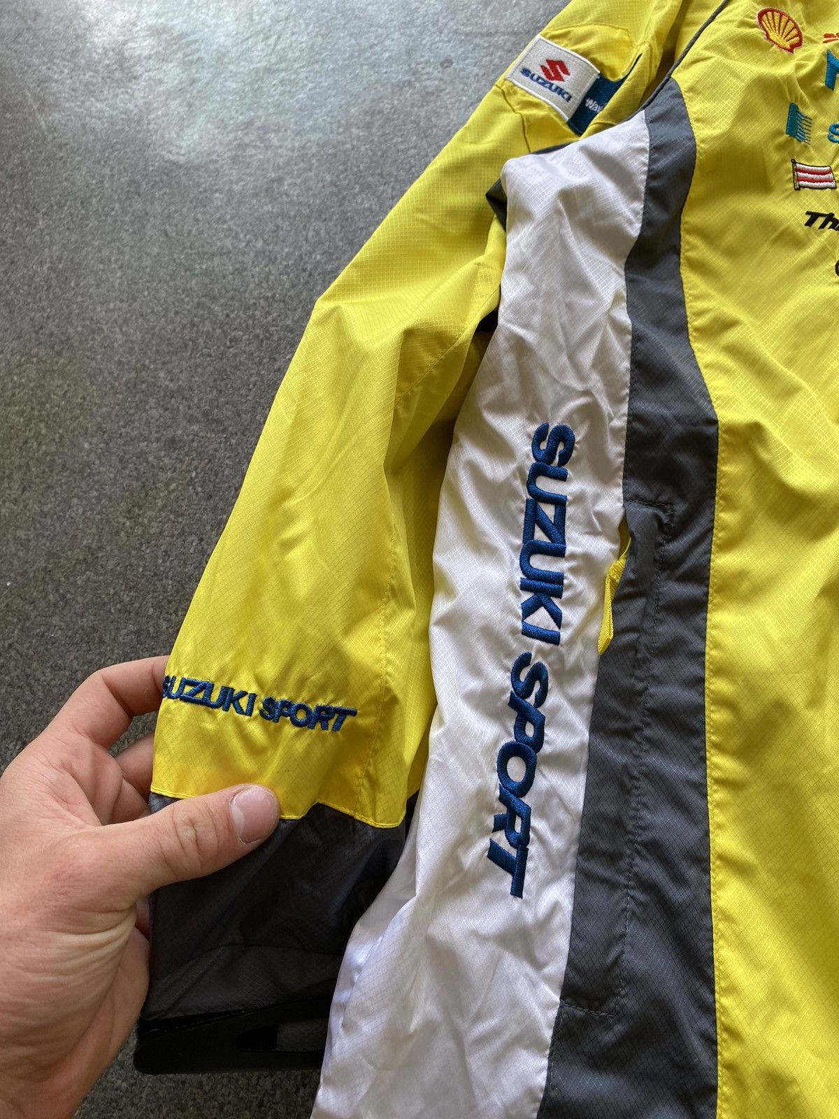 NASCAR Suzuki Team Racing Windbreaker Moto Jacket Size US XXL / EU 58 / 5 - 8 Thumbnail