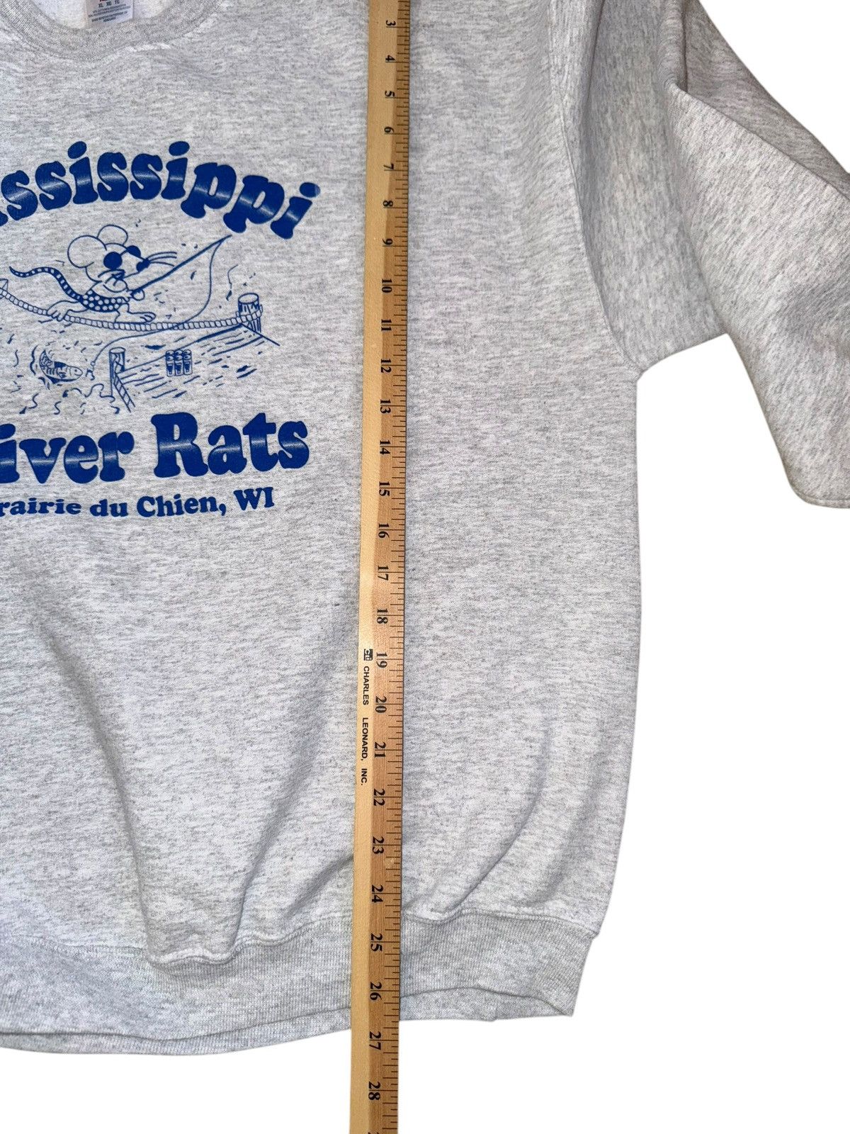 Vintage Vintage 1990s Mississippi River Rats Crewneck Sweatshirt XL Size US XL / EU 56 / 4 - 3 Thumbnail