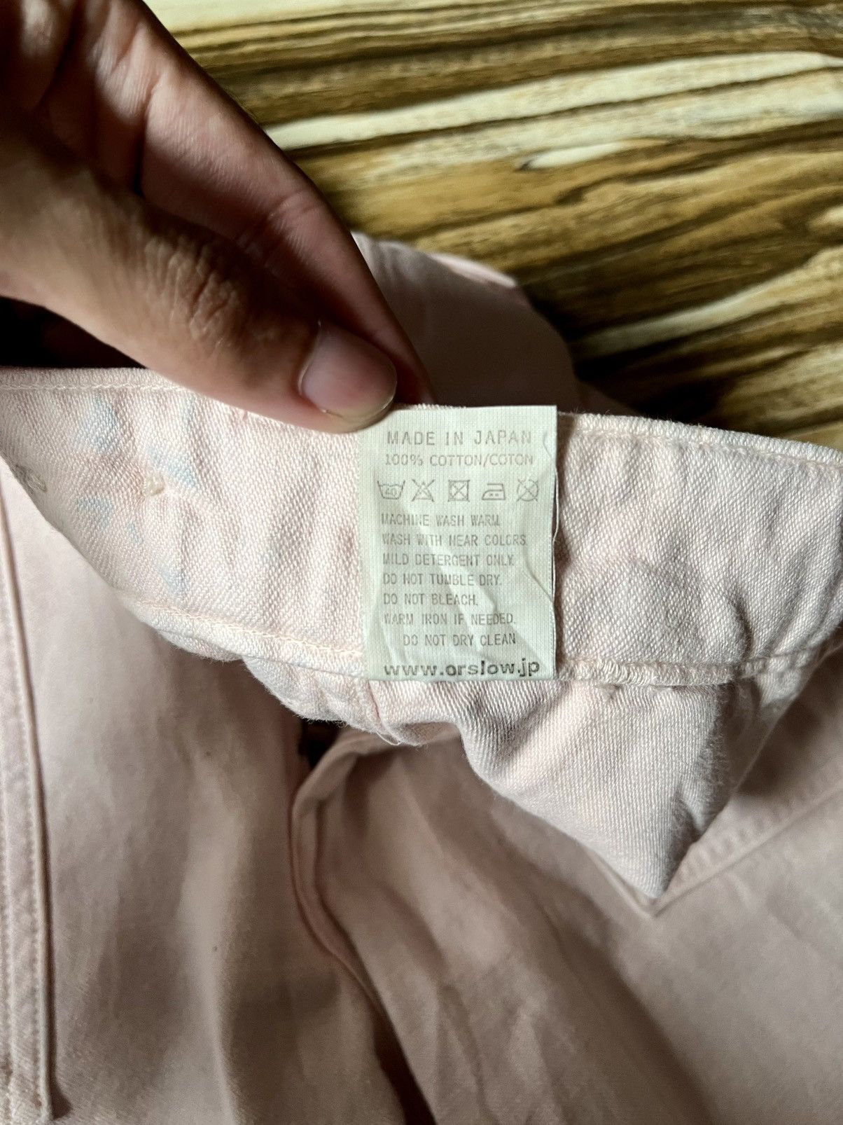 Japanese Brand Slim Fatigue Pant in Dusty Rose Size US 30 / EU 46 - 12 Thumbnail