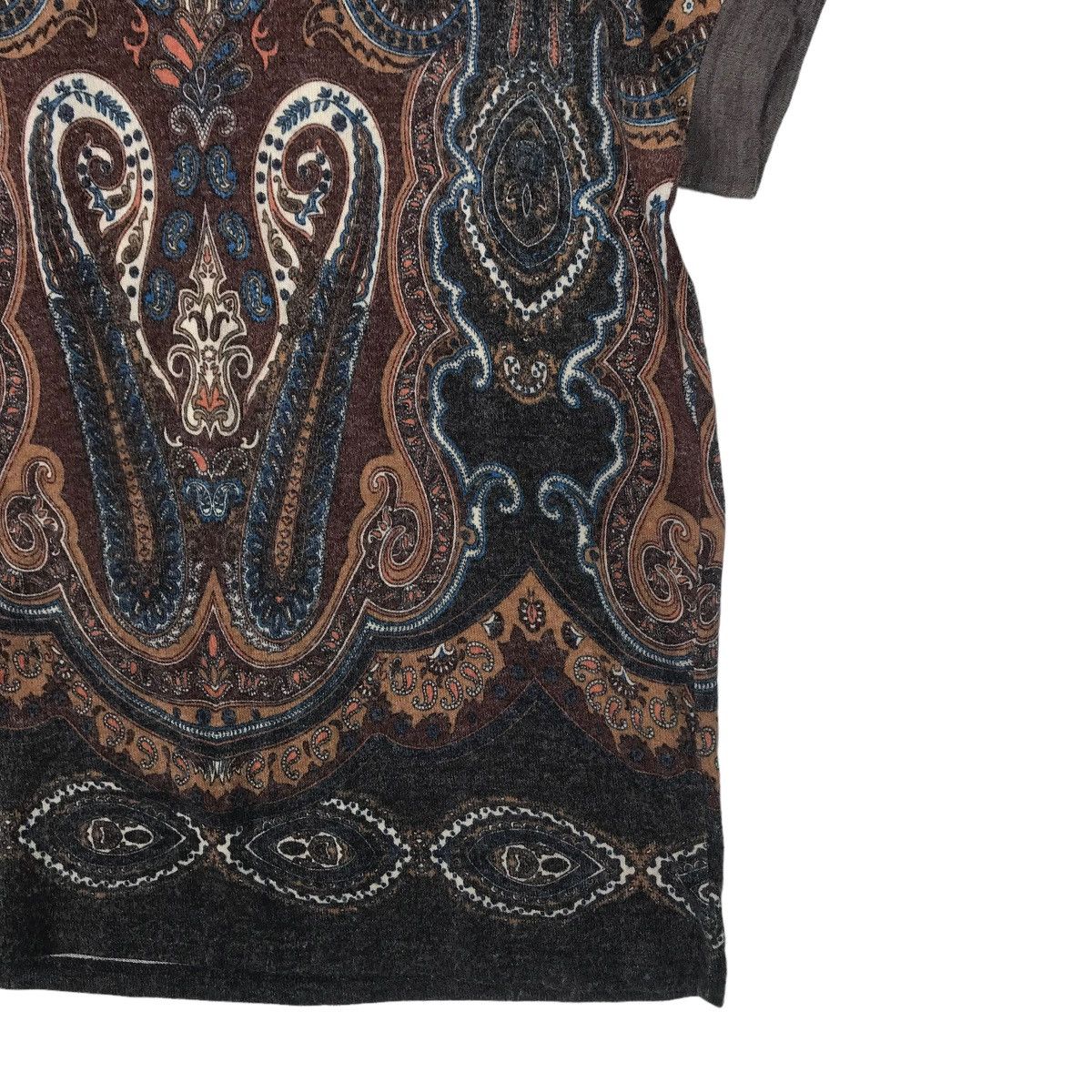 Aran Isles Knitwear 🔥 METURE KREIN PAISLEY KNIT SHORT SLEEVE Size US M / EU 48-50 / 2 - 6 Thumbnail