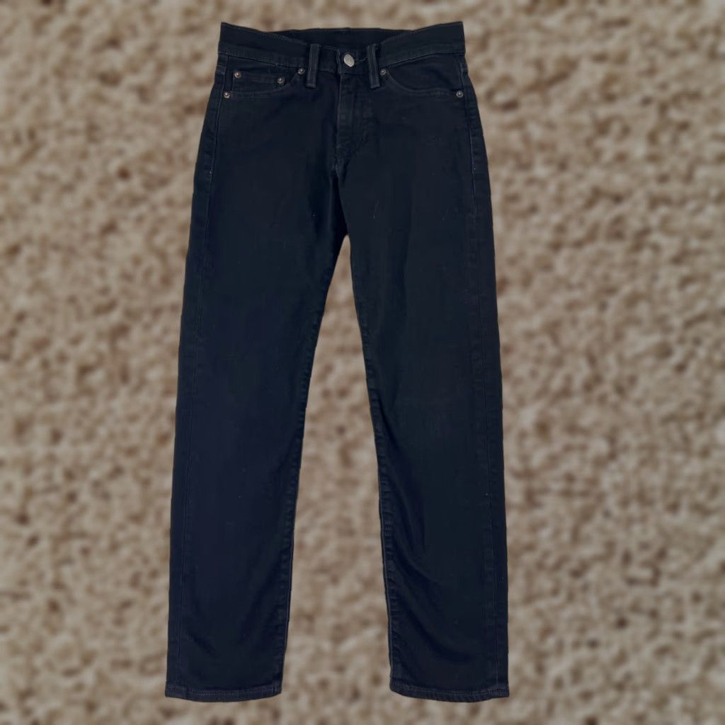 Levi's Levis Jeans Regular 511 Levi's 500 Series 29 Black Denim 28x30 Cotton Blend Zip 5-Pocket Mens Jeans Size US 29 - 1 Thumbnail