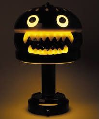 Medicom Toy × Undercover NWT Undercover x Medicom Black Burger Lamp Size ONE SIZE - 3 Thumbnail