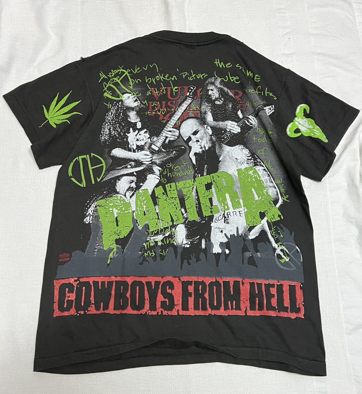 Other 🔥HOT DROPS🔥VINTAGE PANTERA 90s COWBOY FROM HELL Size US XL / EU 56 / 4 - 4 Thumbnail