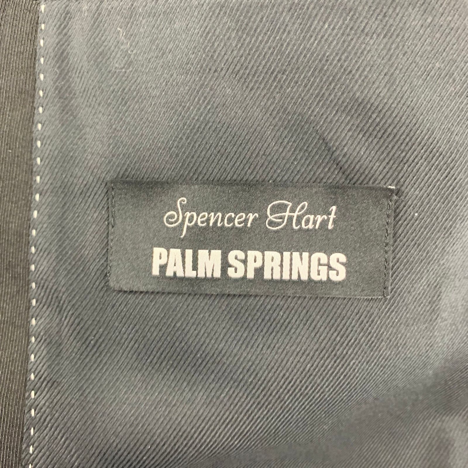 Other SPENCER HART Size 38 Black Wool Mohair Tuxedo Sport Coat Size 38R - 7 Thumbnail