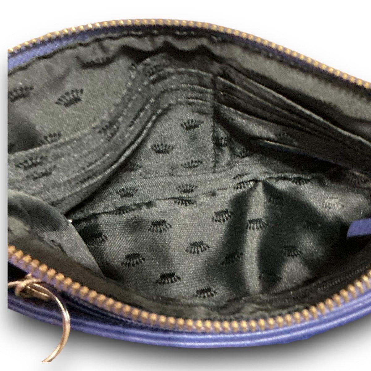 Juicy Couture Juicy Couture Purple-ish Blue Clutch Wristlet Wallet Bag Size ONE SIZE - 7 Thumbnail