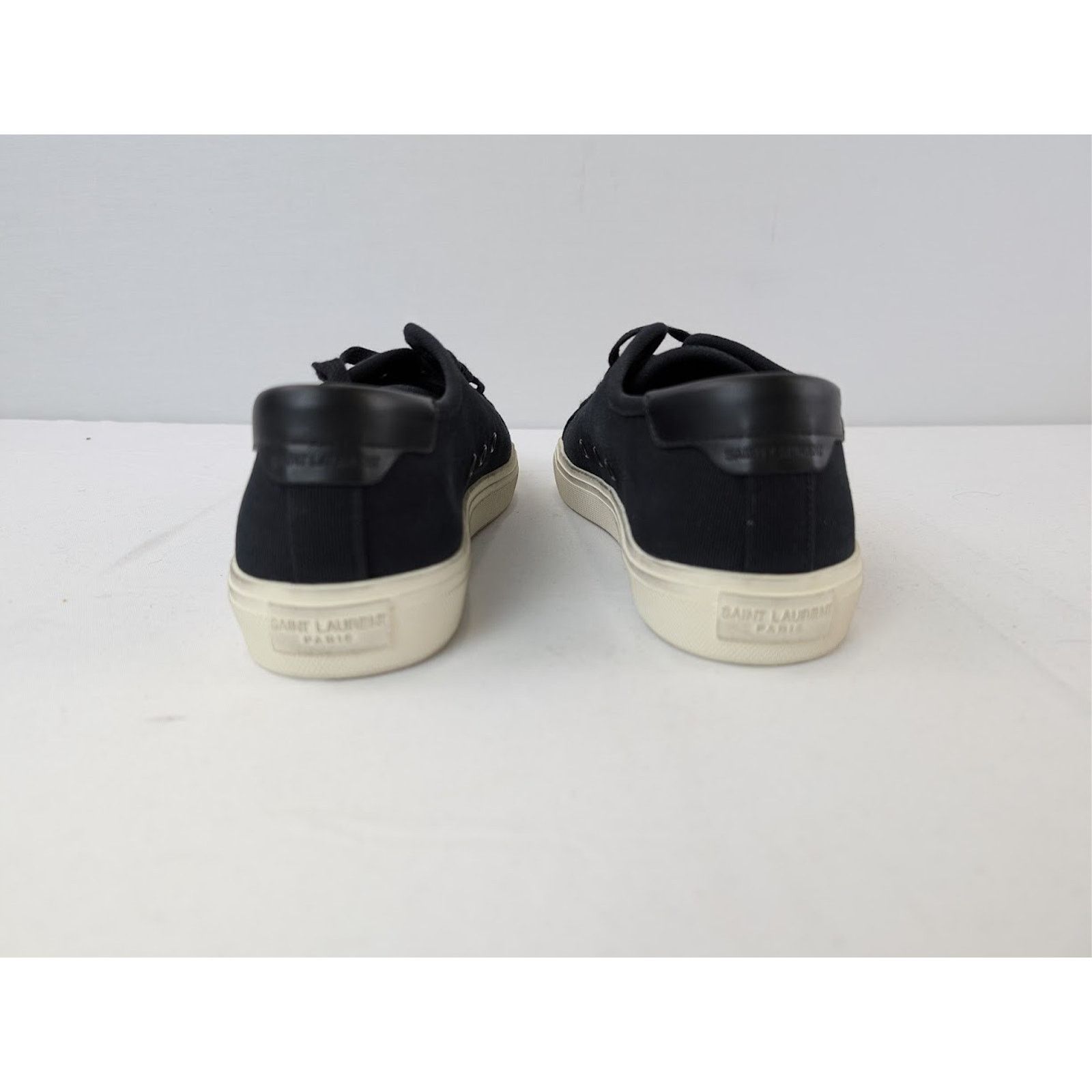 Saint Laurent Paris o1rshd1 Malibu Low-Top Sneakers in Nero Size US 10 / EU 43 - 10 Thumbnail