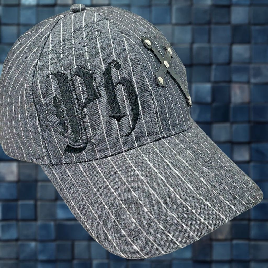Planet Hollywood VINTAGE Planet Hollywood Baseball Cap Black Gray Adjustable EUC Mens Hat 1998 Cross Graphic 90s Orlando Florida Size ONE SIZE - 1 Thumbnail