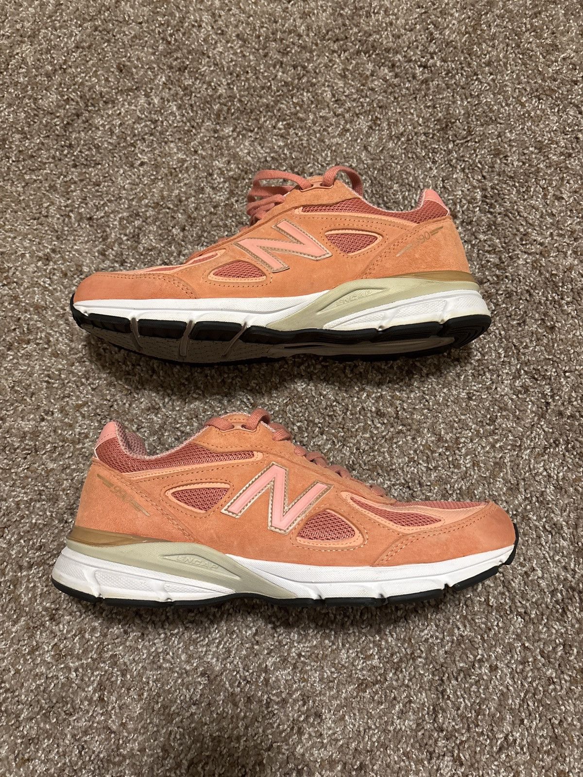 New Balance New Balance 990v4 “Sunrise Rose” Size US 11 / EU 44 - 3 Thumbnail