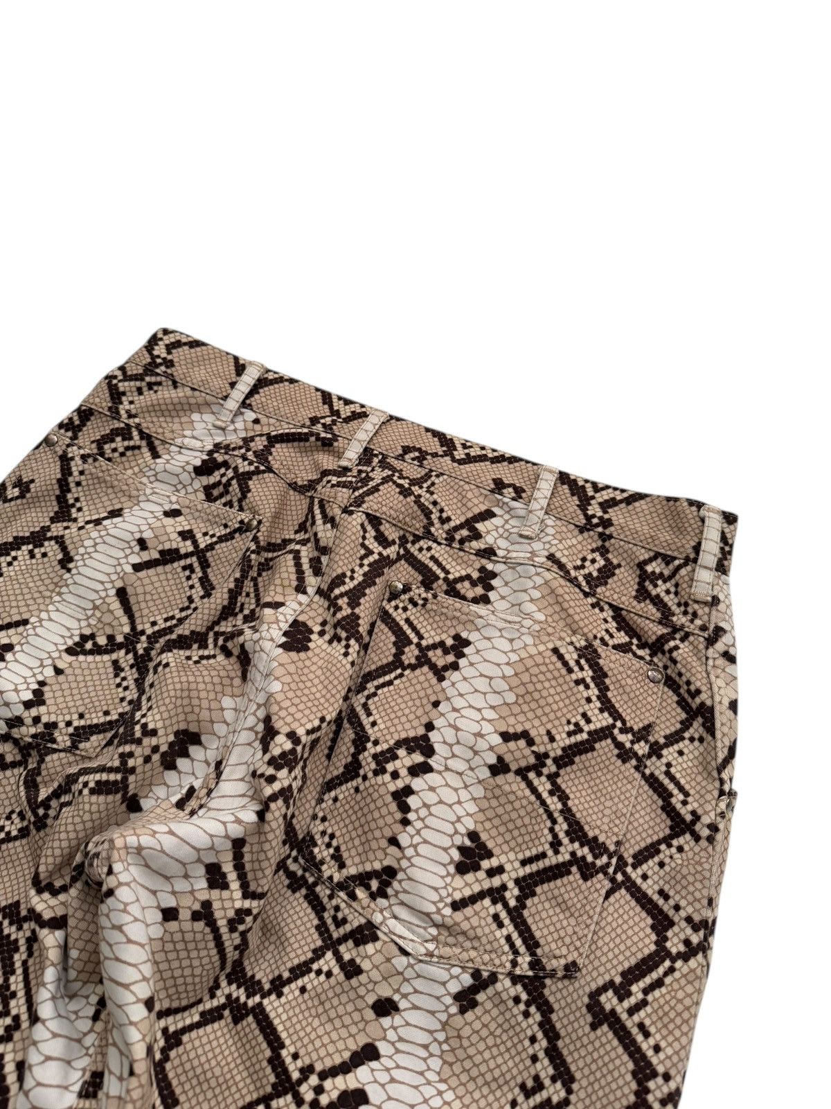 Number (N)ine GRAIL x Needles Snake Print Trouser Size US 32 / EU 48 - 8 Thumbnail