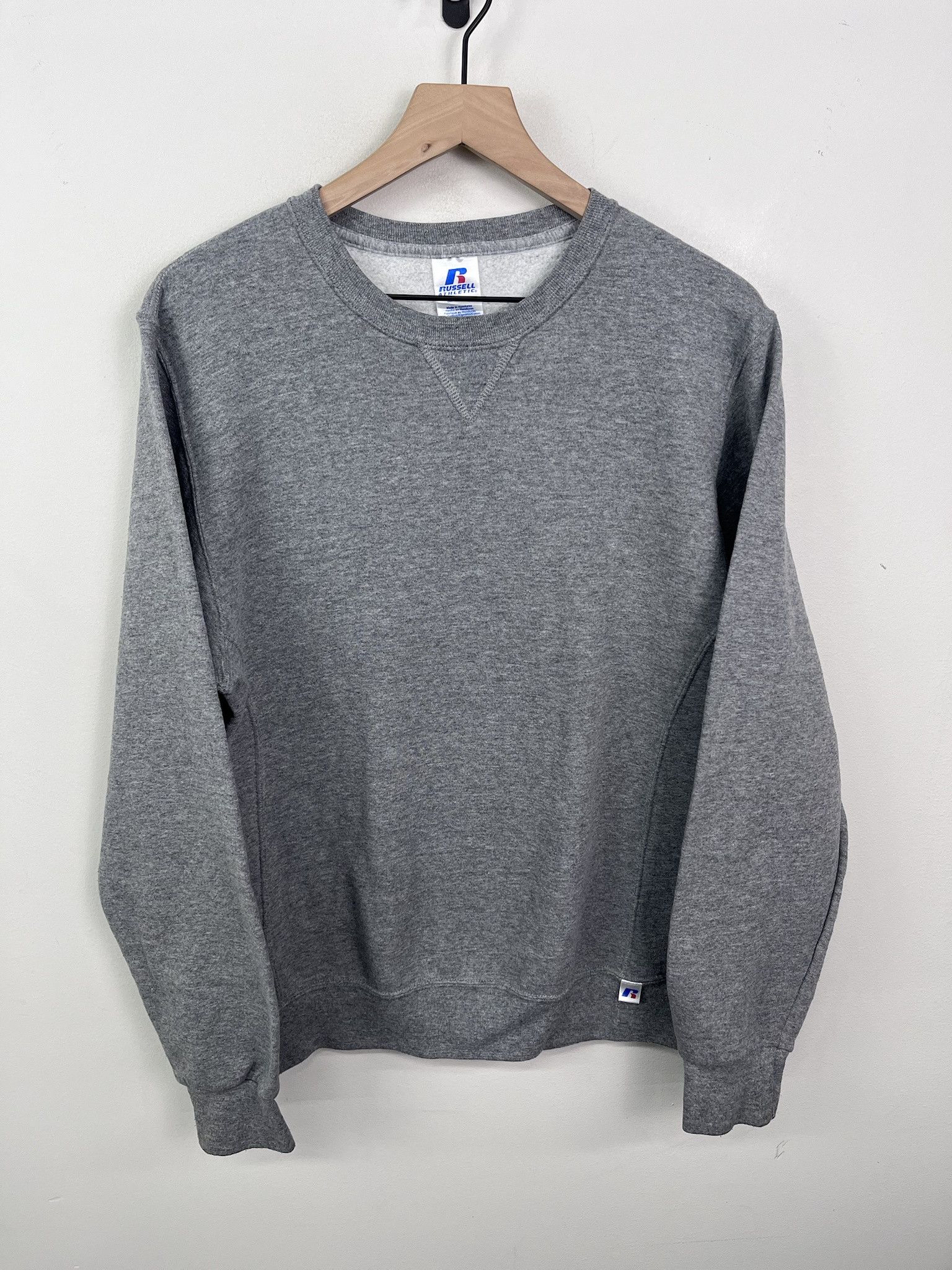 RUSSELL vintage sweat shirt ラッセル ミュンヘン 日本最大の Plain ATHLETIC RUSSELL 90s USA製 Sweatshirt XL
