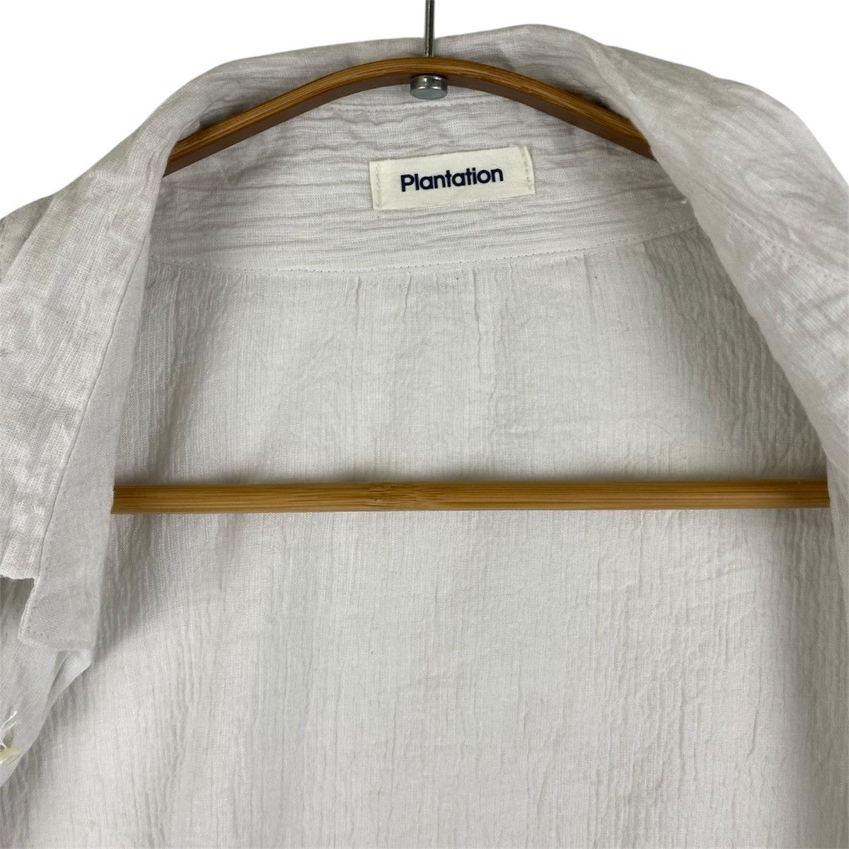 Issey Miyake Plantation Crinkled Cotton Shirt Made in Japan Size US M / EU 48-50 / 2 - 6 Thumbnail