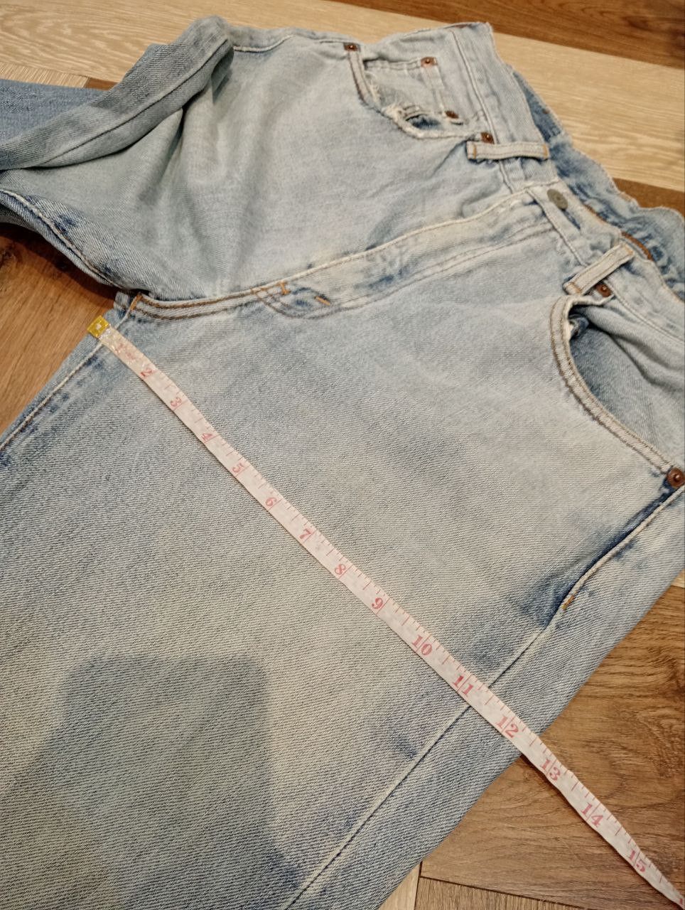 Levi's Vintage Clothing LEVI'S VINTAGE 502 REDLINE CAPITAL E SELVEDGE BLUE JEANS Size US 33 - 22 Thumbnail