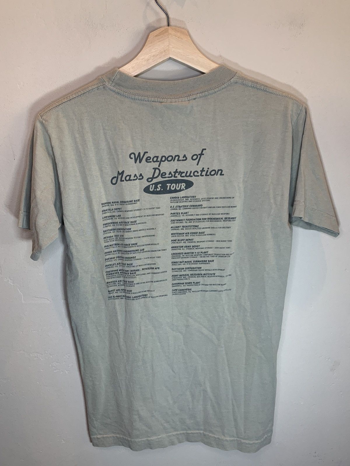 Other RARE Vintage Weapons Of Mass Destruction USA-Made Tour Shirt Size US S / EU 44-46 / 1 - 2 Thumbnail