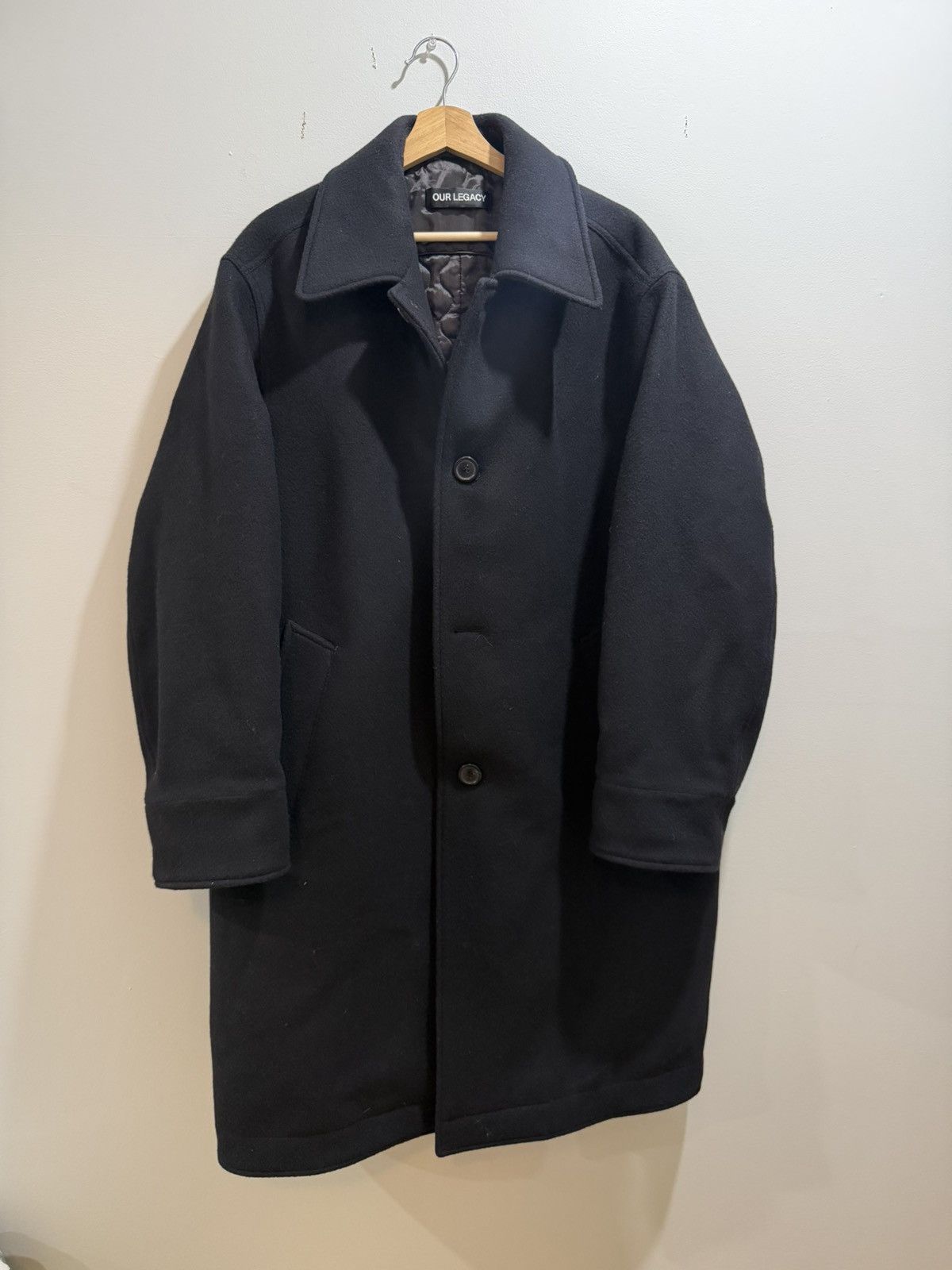 Our Legacy × Stussy Our Legacy Raglan Car Coat | Grailed