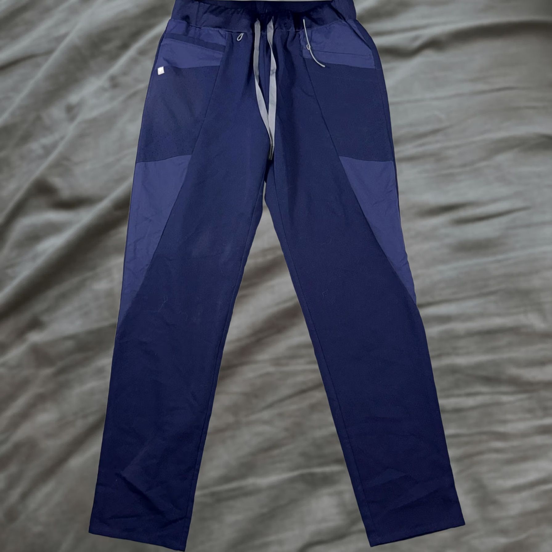 Vintage FIGS Technical Collection Pants Mens Small Blue Jogger Workwear Stretch Size US 29 - 1 Thumbnail